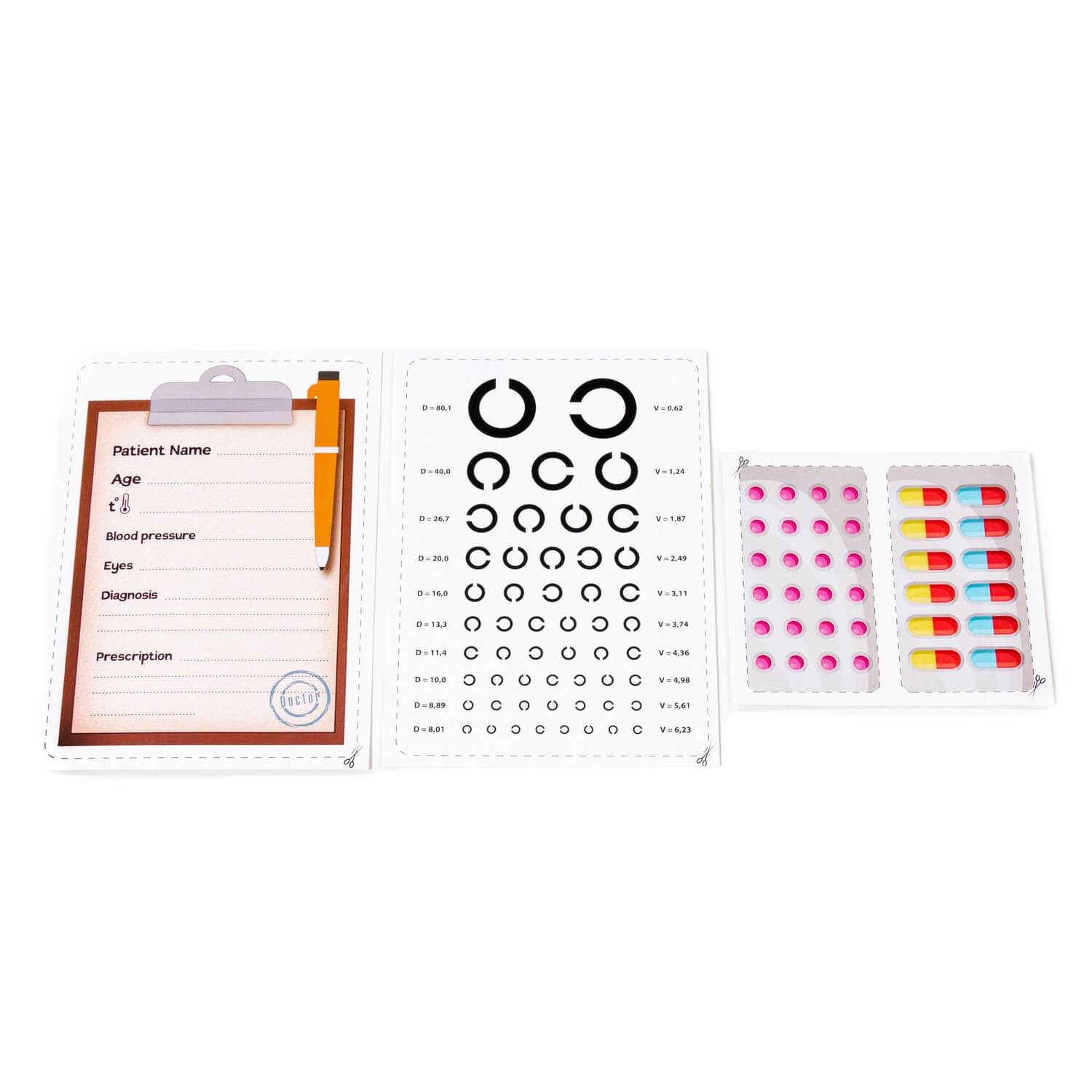 Zestaw "Lekarz" Nr19 (16 elem.) (w małej walizce) Zestaw "Lekarz" Nr19 (16 elem.) (w małej walizce) Ref. 94735 - photo #27