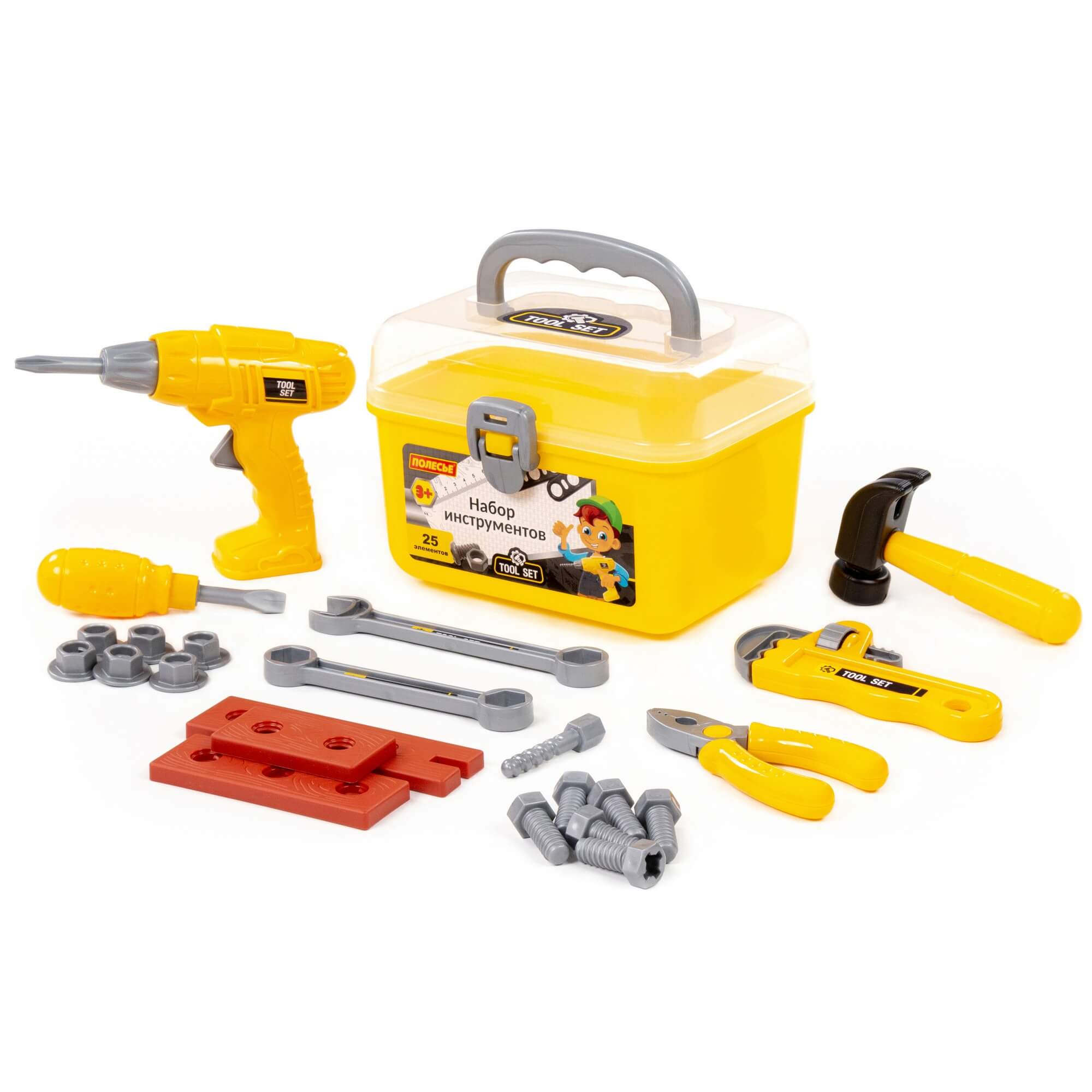 Zestaw narzędzi Nr 27 (25 elem.) (w walizce) Zestaw narzędzi Nr 27 (25 elem.) (w walizce) Ref. 28376 - photo #1