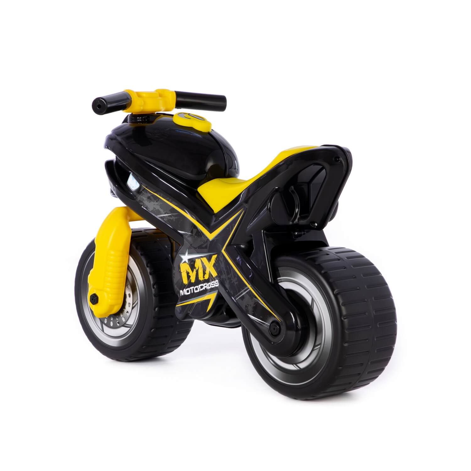 Jeździk-motor "MX" (czarno-żółty) Jeździk-motor "MX" (czarno-żółty) Ref. 74915 - photo #3