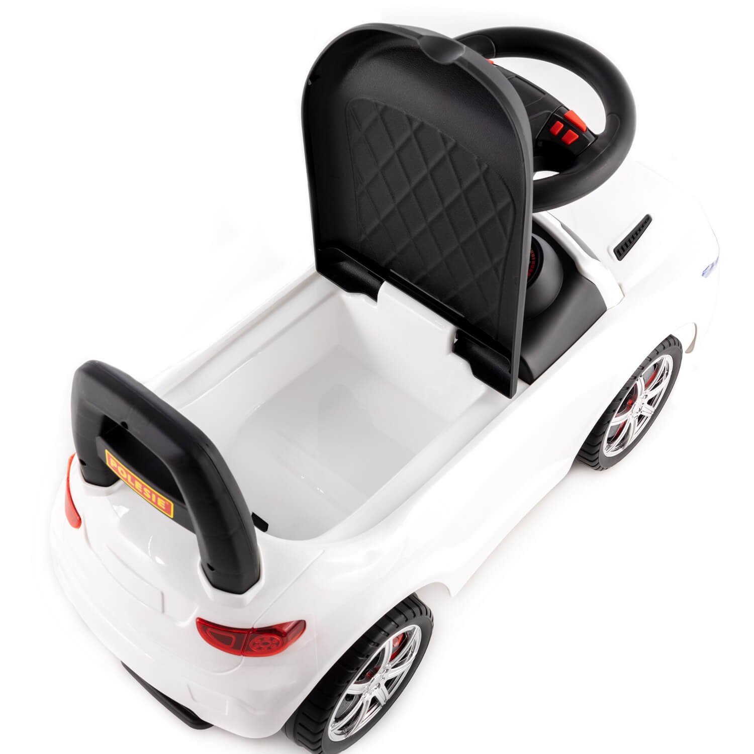 Samochód-jeździk "SuperCar" Nr4 z sygnałem dźwiękowym (biały) Samochód-jeździk "SuperCar" Nr4 z sygnałem dźwiękowym (biały) Ref. 84514 - photo #13