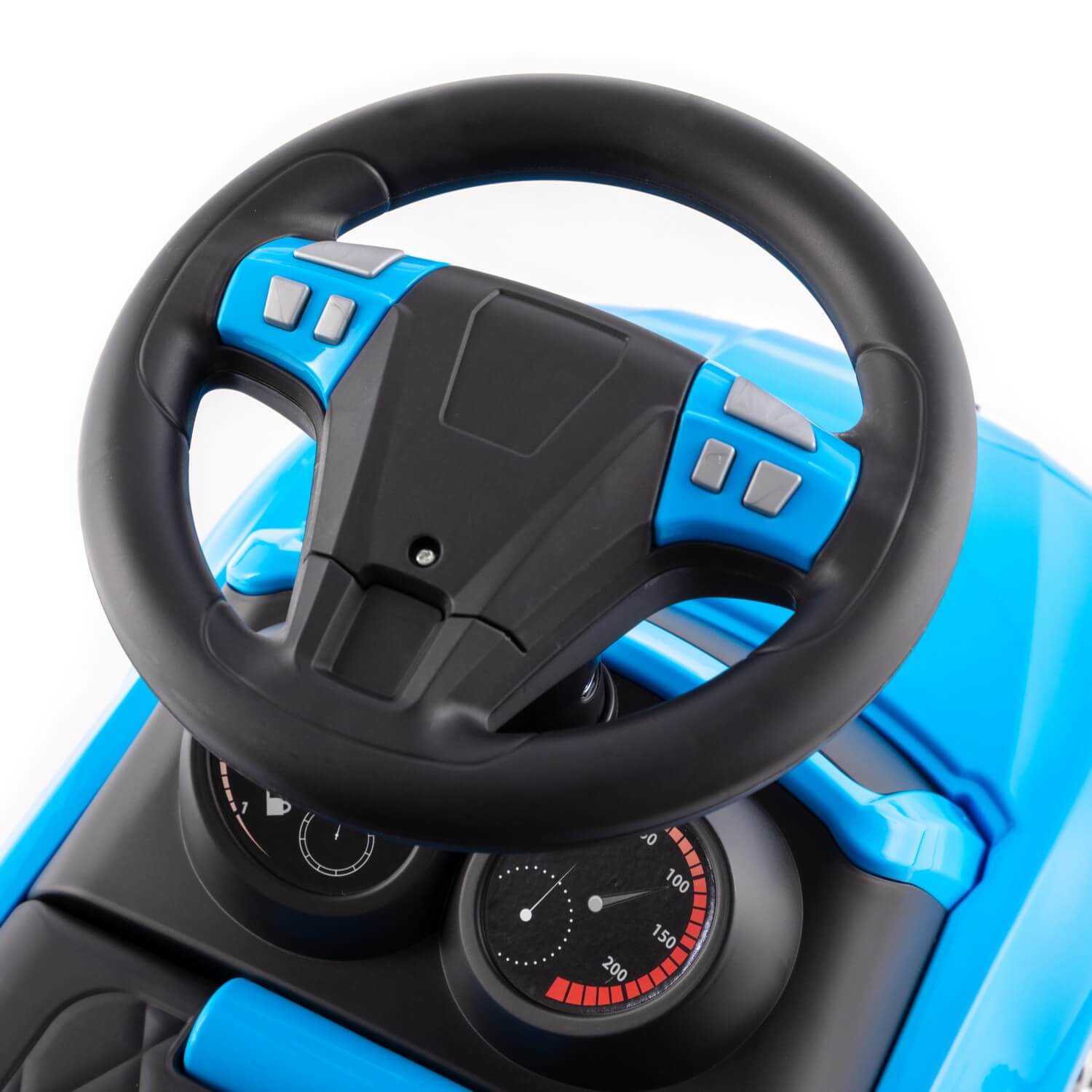 Samochód-jeździk "SuperCar" Nr5 z sygnałem dźwiękowym (niebieski) Ref. 84521 - photo #12