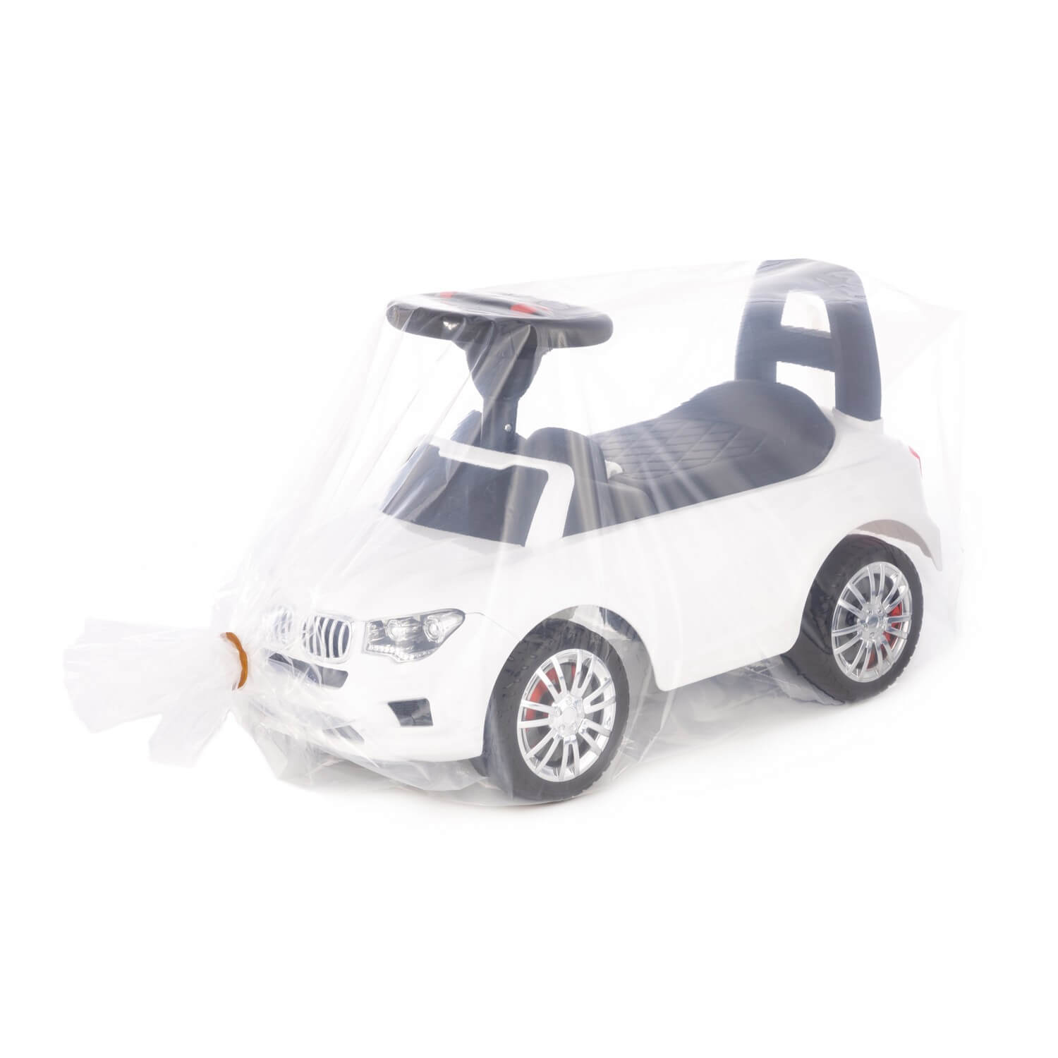 Samochód-jeździk "SuperCar" Nr5 z sygnałem dźwiękowym (biały) Ref. 84538 - photo #7