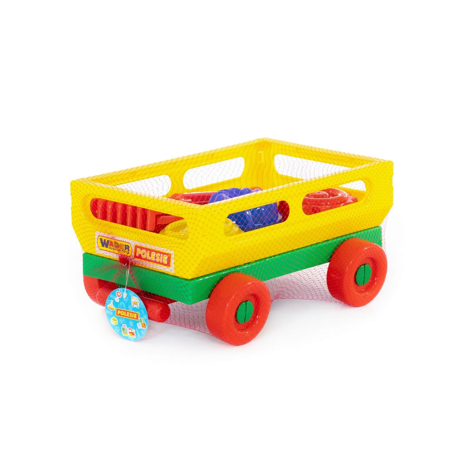 Zestaw Nr481: taczka z rączką Nr2 + łopatka Nr30, grabki Nr30, foremki "Ciastka" 3 szt Ref. 45690 - photo #15