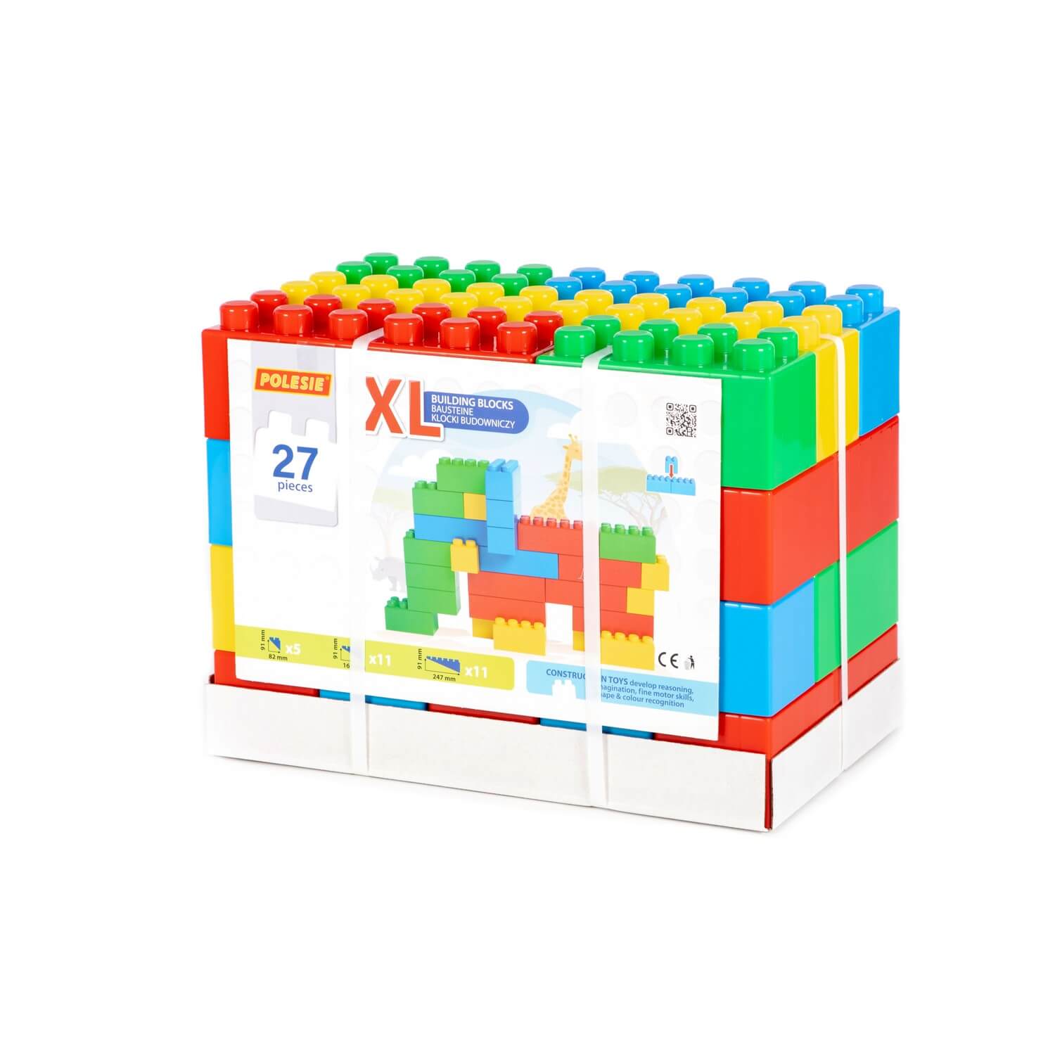Klocki "Budowniczy XL" (27 elementów) Klocki "Budowniczy XL" (27 elementów) Ref. 93664 - photo #8