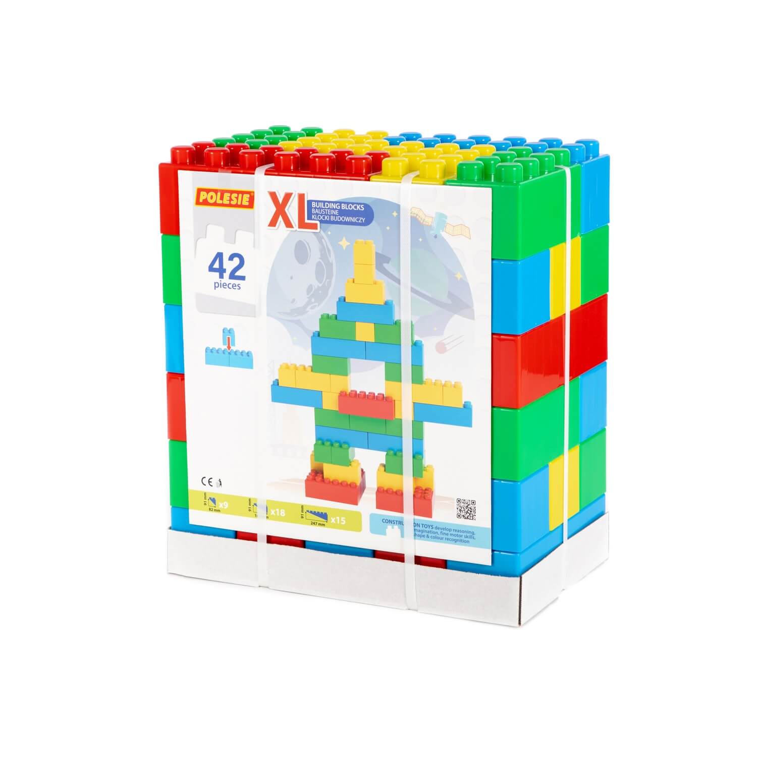 Klocki "Budowniczy XL" (42 elementy) Ref. 93671 - photo #8