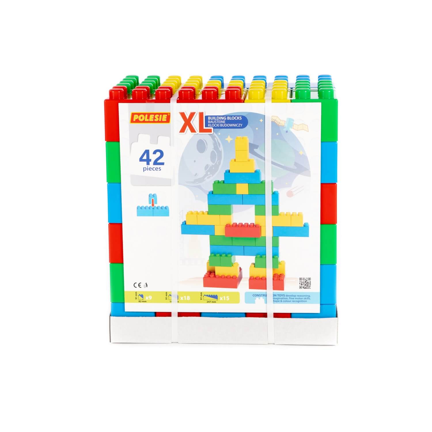 Klocki "Budowniczy XL" (42 elementy) Ref. 93671 - photo #9