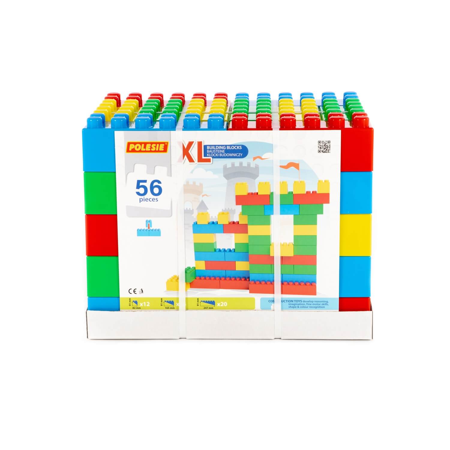Klocki "Budowniczy XL" (56 elementów) Klocki "Budowniczy XL" (56 elementów) Ref. 93688 - photo #9