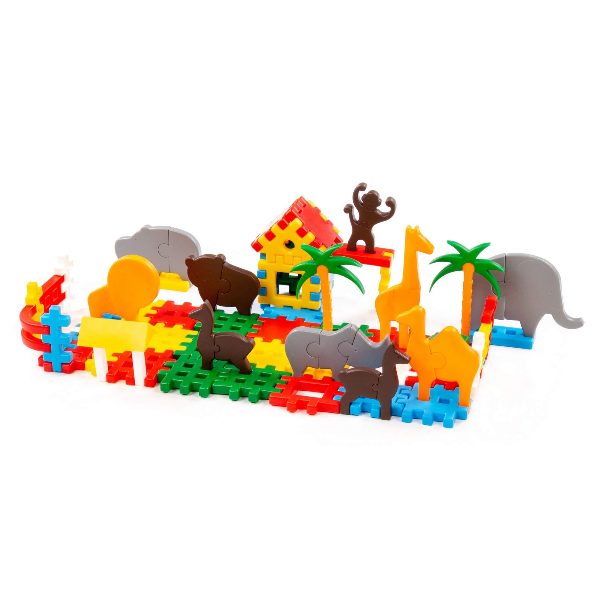 Klocki "Zoo" - 117 elem. (w worku) Klocki "Zoo" - 117 elem. (w worku) Ref. 48725 - photo #3