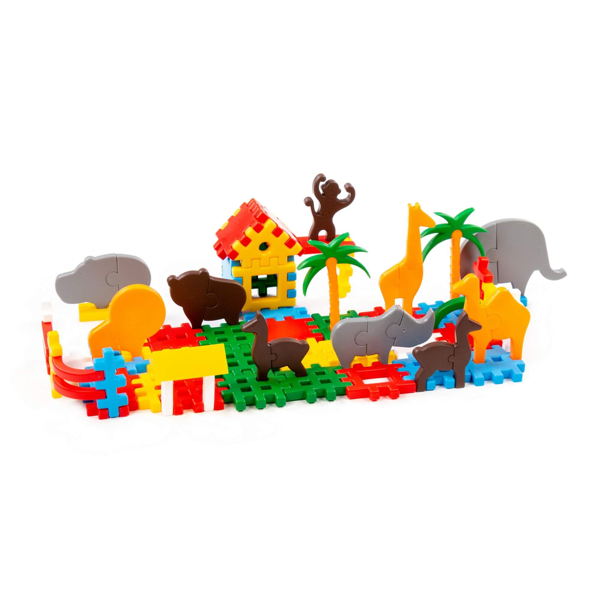 Klocki "Zoo" - 117 elem. (w worku) Klocki "Zoo" - 117 elem. (w worku) Ref. 48725 - photo #4