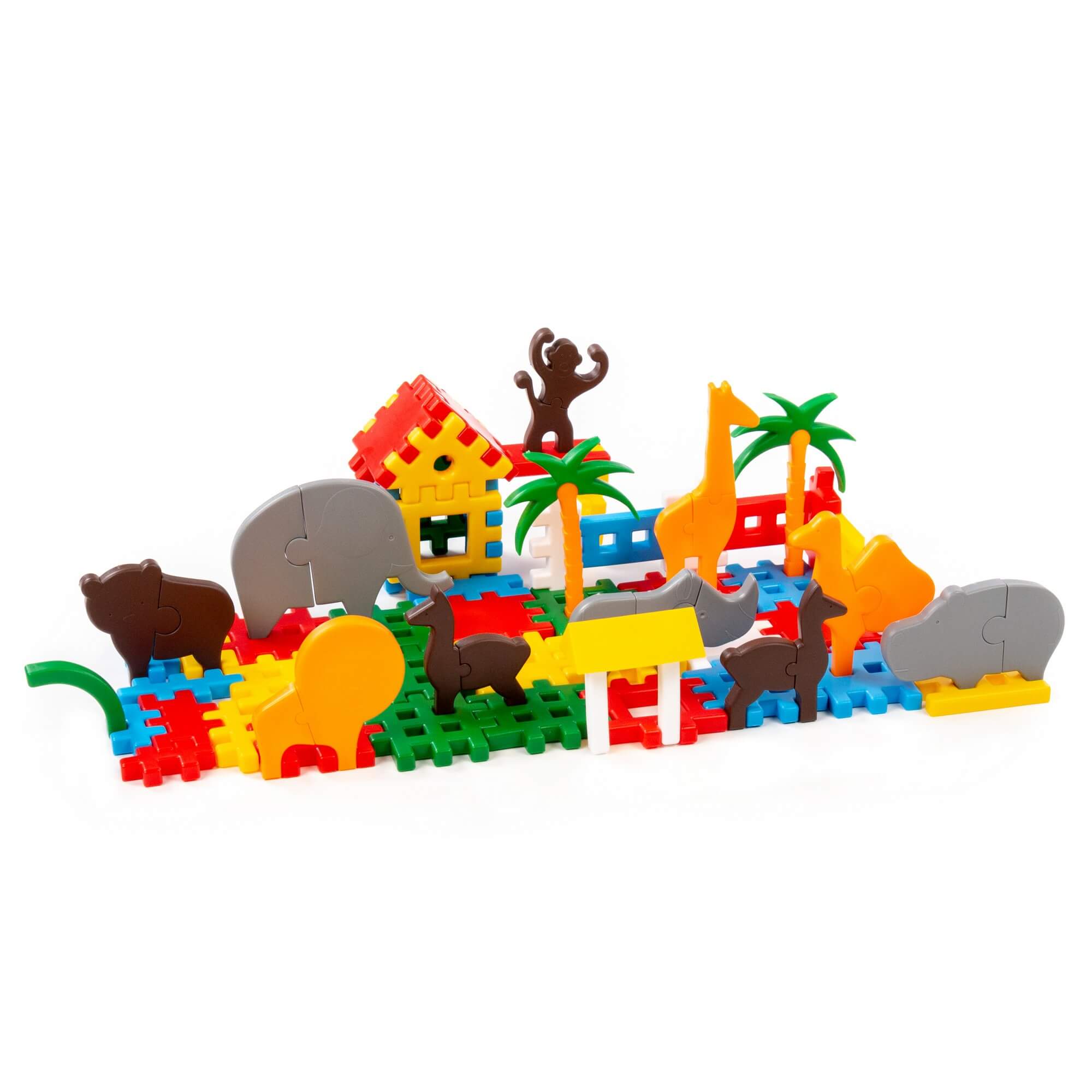 Klocki "Zoo" - 117 elem. (w worku) Klocki "Zoo" - 117 elem. (w worku) Ref. 48725 - photo #5