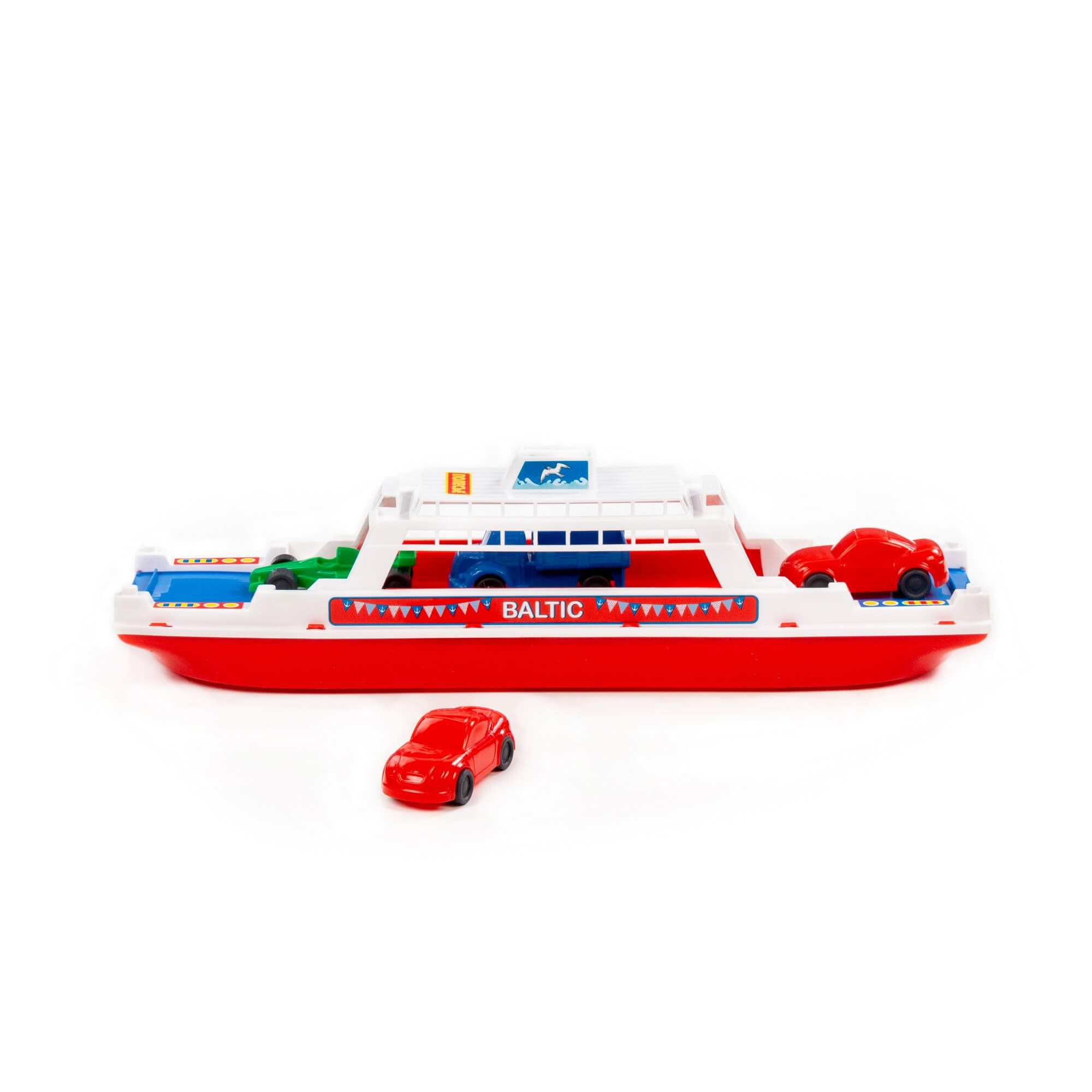 Prom "Bałtyk" + auto "Mini" 4 szt. Prom "Bałtyk" + auto "Mini" 4 szt. Ref. 48756 - photo #2