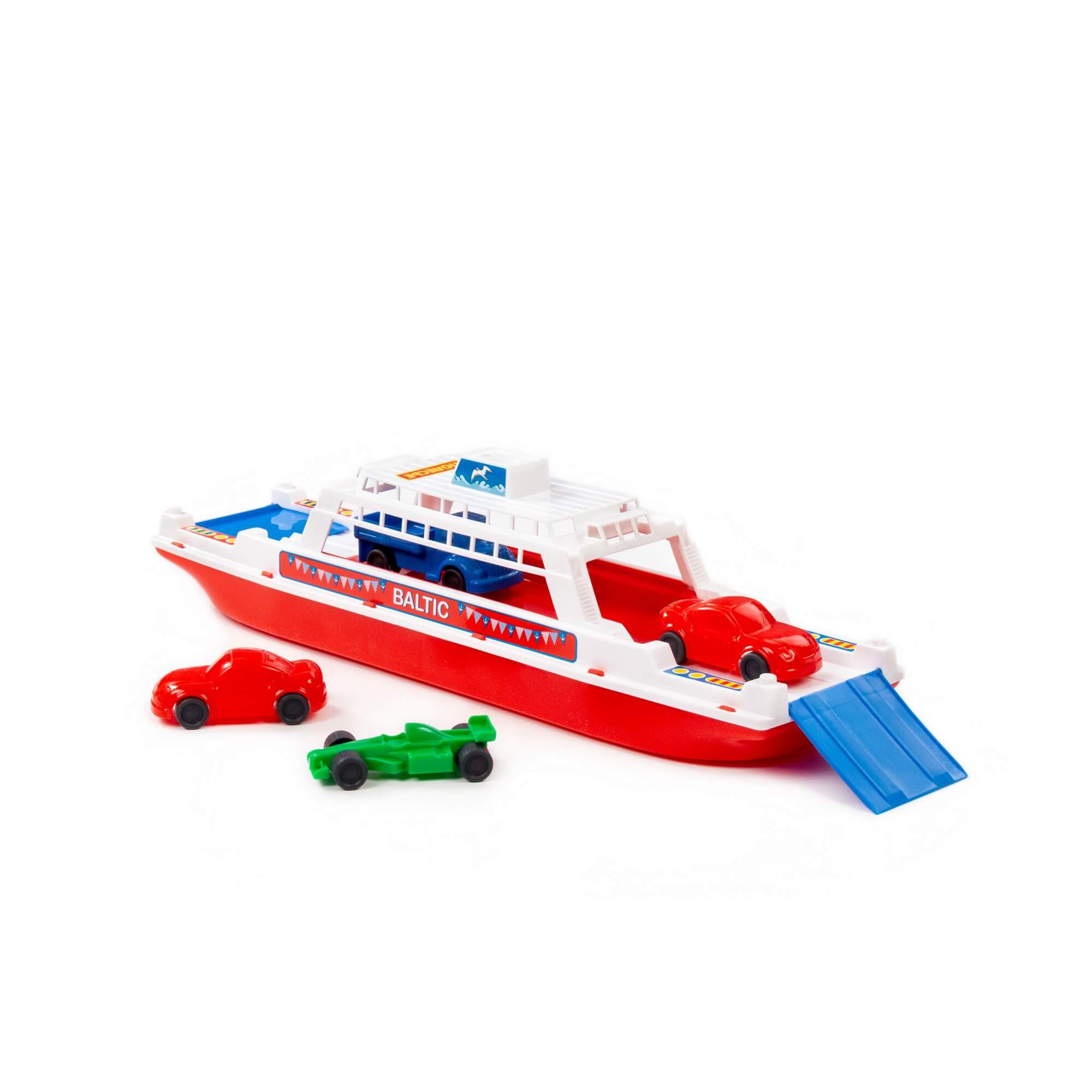 Prom "Bałtyk" + auto "Mini" 4 szt. Prom "Bałtyk" + auto "Mini" 4 szt. Ref. 48756 - photo #3