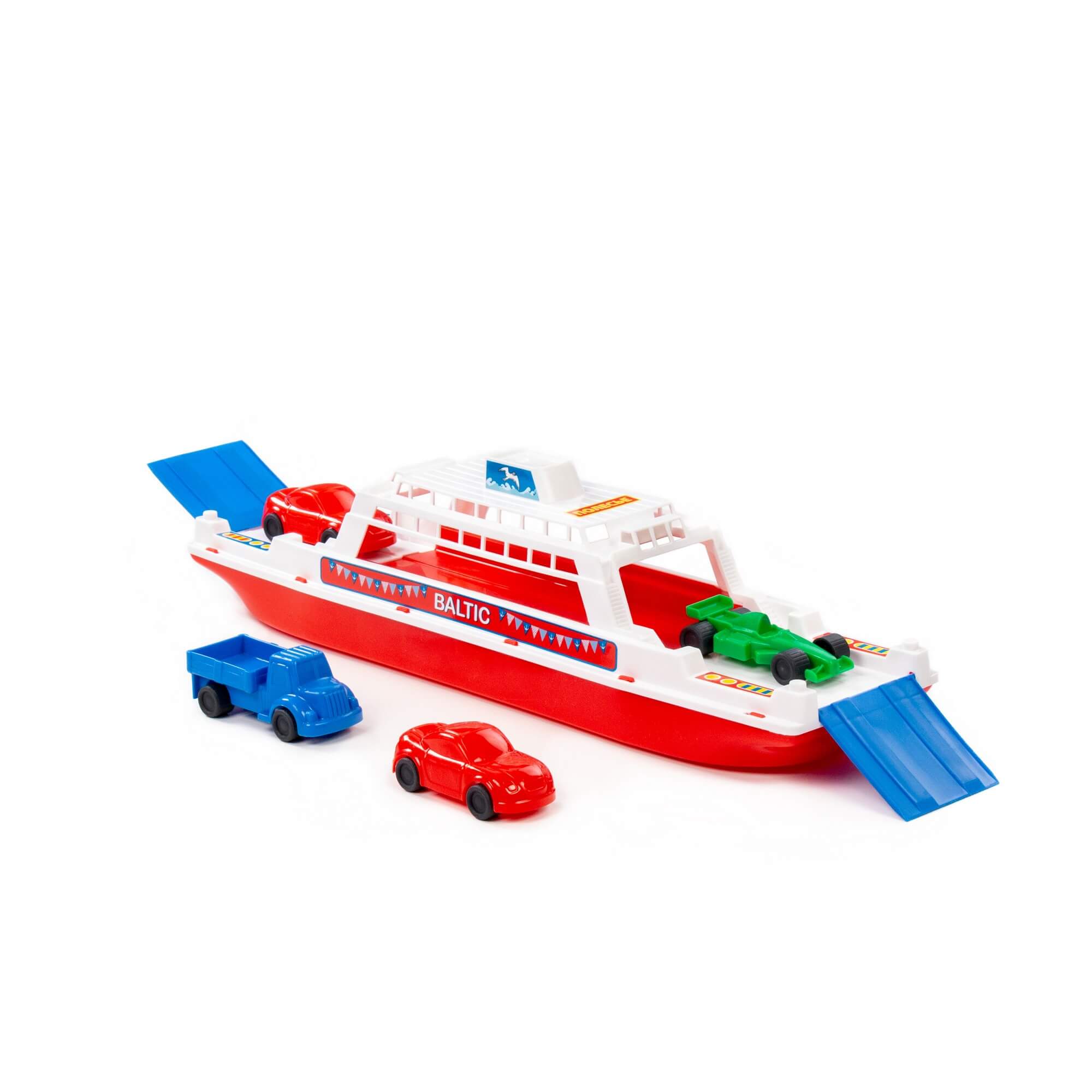 Prom "Bałtyk" + auto "Mini" 4 szt. Prom "Bałtyk" + auto "Mini" 4 szt. Ref. 48756 - photo #5