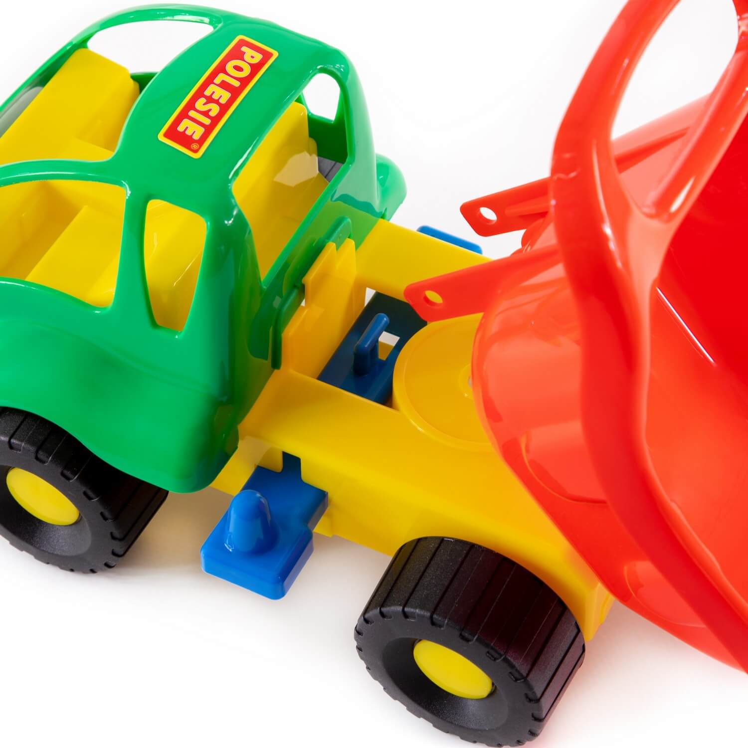 Zestaw Nr352 (w plecaku): "Mrówka", samochód-wywrotka + wiaderko małe z noskiem, łopatka Nr5, grabki Nr5, foremki (wywrotka + lokomotywa), foremki (wiewiórka + piesek + kotek + niedźwiedź), konewka mała Nr4 Ref. 4740 - photo #10