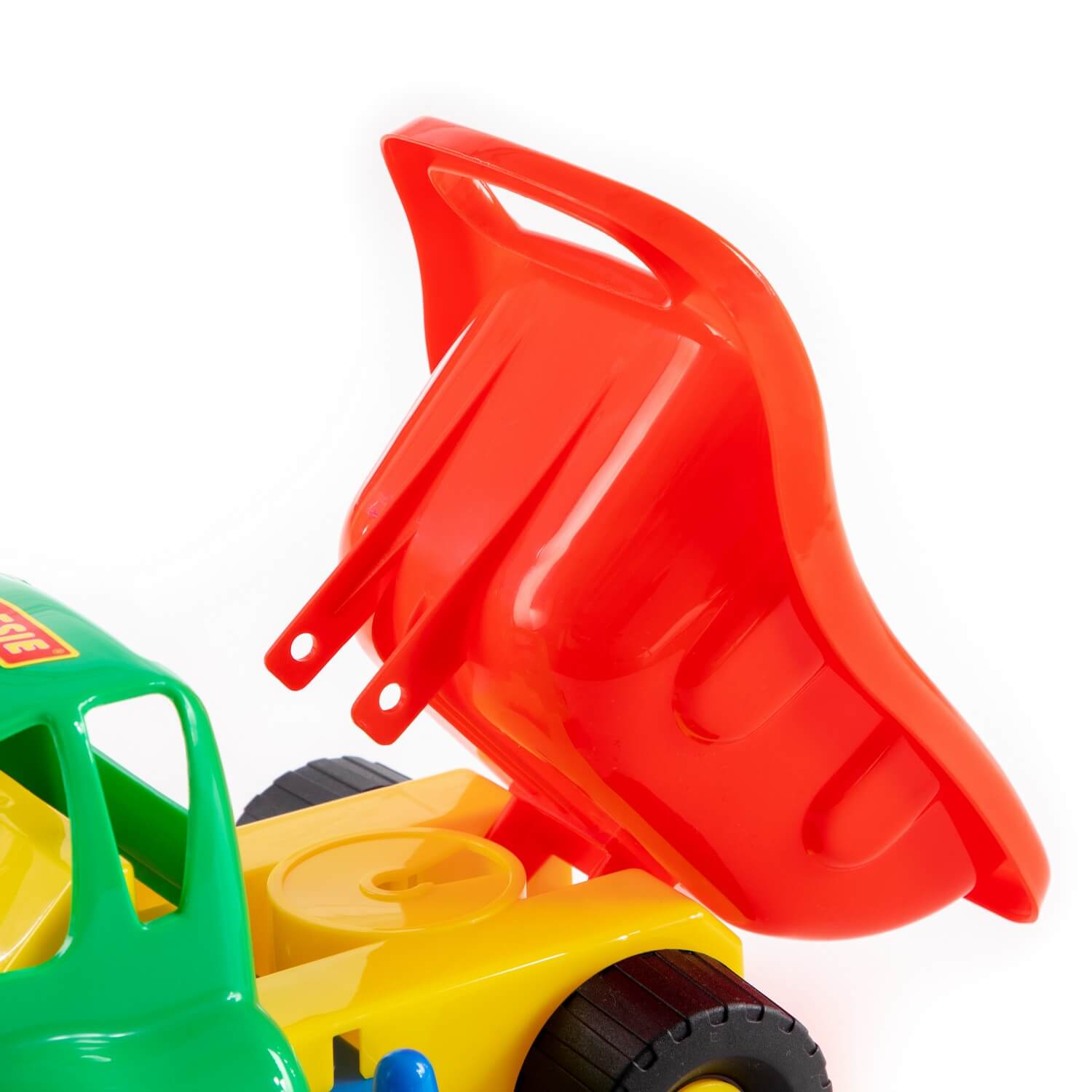 Zestaw Nr352 (w plecaku): "Mrówka", samochód-wywrotka + wiaderko małe z noskiem, łopatka Nr5, grabki Nr5, foremki (wywrotka + lokomotywa), foremki (wiewiórka + piesek + kotek + niedźwiedź), konewka mała Nr4 Ref. 4740 - photo #11