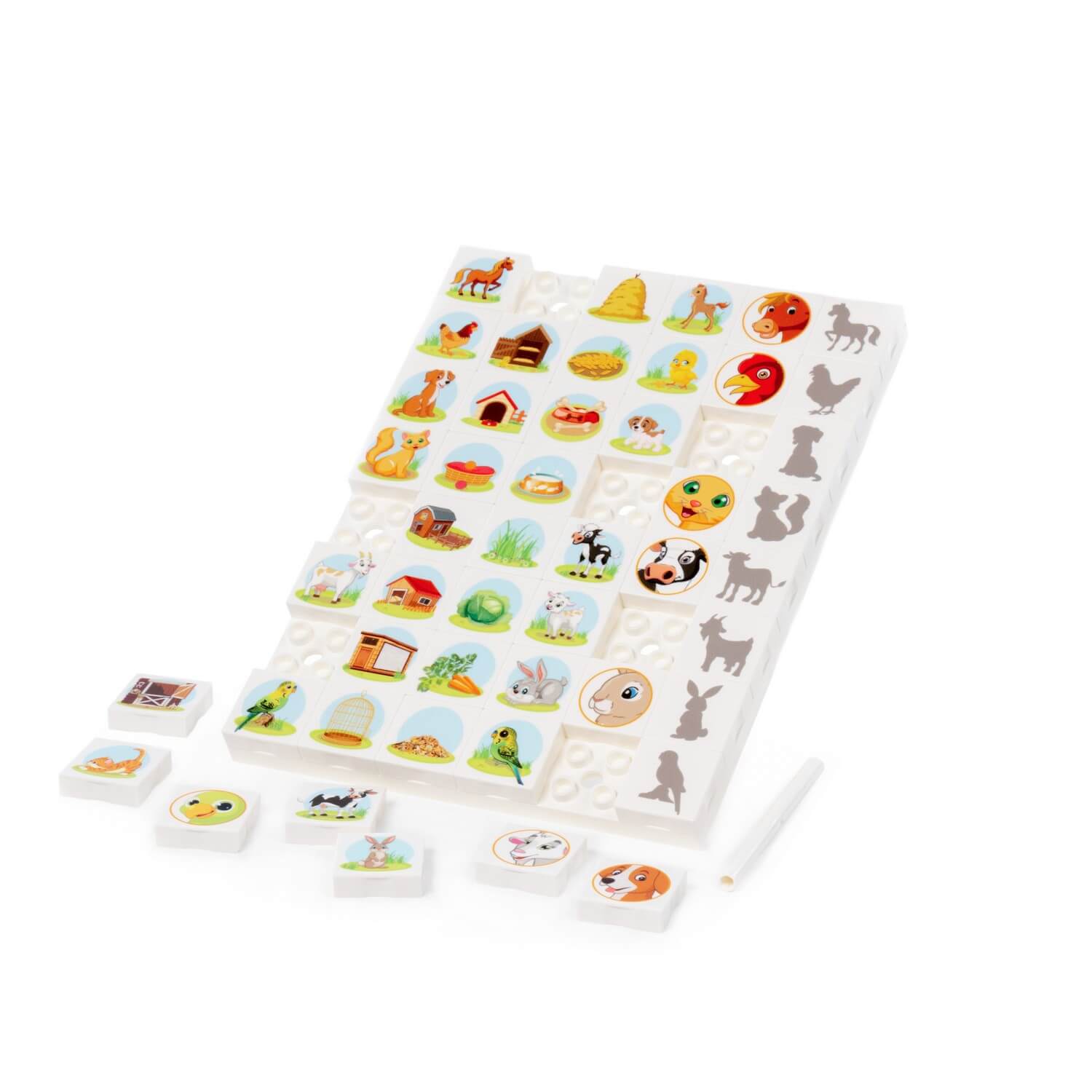 Łamigłówka, układanka logiczna "Skojarzenia. Domowe zwierzęta 2" Łamigłówka, układanka logiczna "Skojarzenia. Domowe zwierzęta 2" Ref. 04902 - photo #2