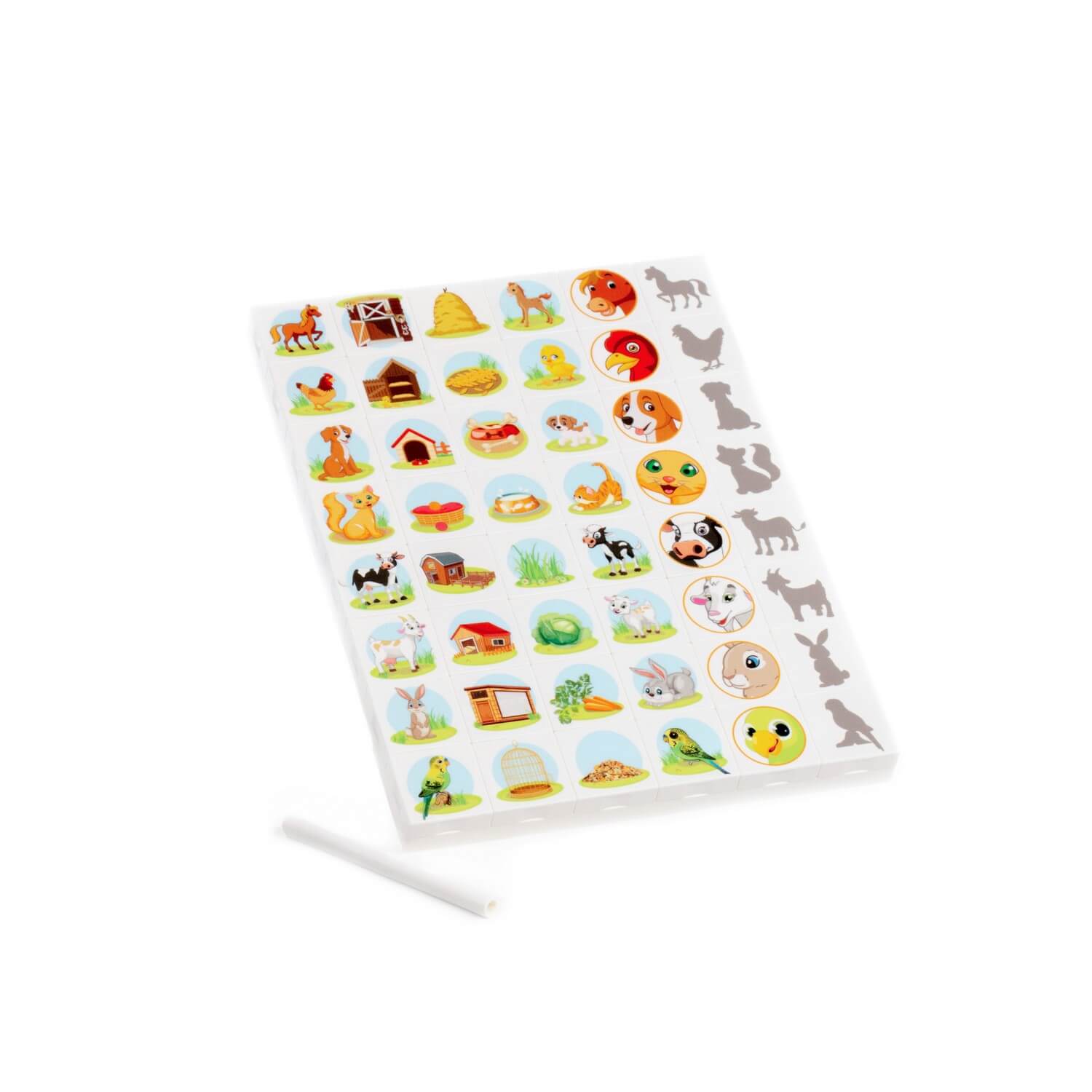 Łamigłówka, układanka logiczna "Skojarzenia. Domowe zwierzęta 2" Łamigłówka, układanka logiczna "Skojarzenia. Domowe zwierzęta 2" Ref. 04902 - photo #3