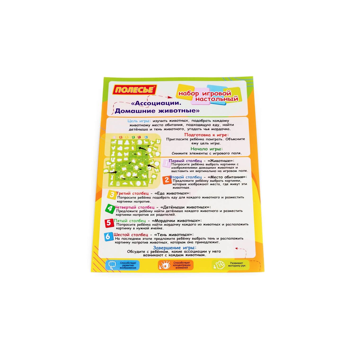 Łamigłówka, układanka logiczna "Skojarzenia. Domowe zwierzęta 2" Łamigłówka, układanka logiczna "Skojarzenia. Domowe zwierzęta 2" Ref. 04902 - photo #8