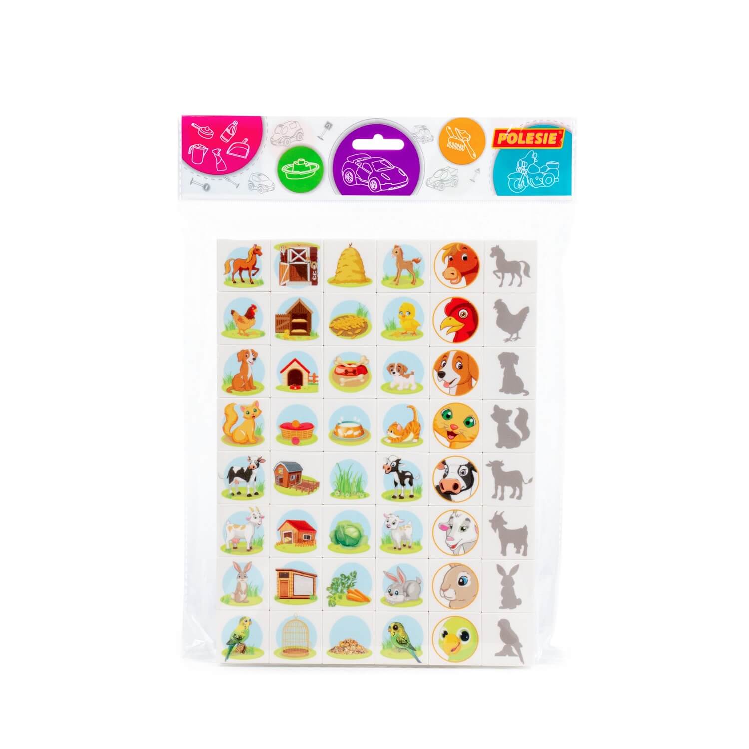 Łamigłówka, układanka logiczna "Skojarzenia. Domowe zwierzęta 2" Łamigłówka, układanka logiczna "Skojarzenia. Domowe zwierzęta 2" Ref. 04902 - photo #9