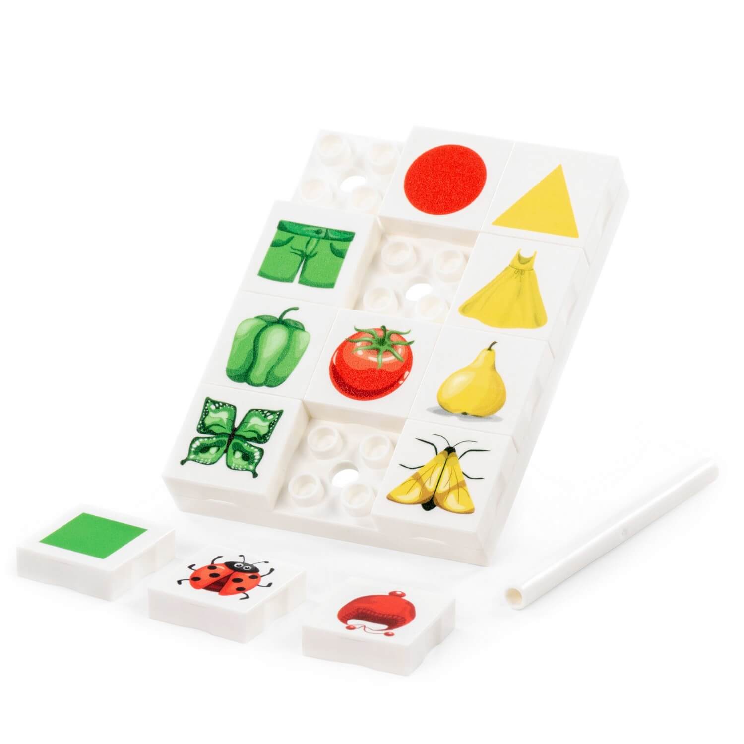 Łamigłówka, układanka logiczna "Skojarzenia. Kolory i kształty" Łamigłówka, układanka logiczna "Skojarzenia. Kolory i kształty" Ref. 31420 - photo #2