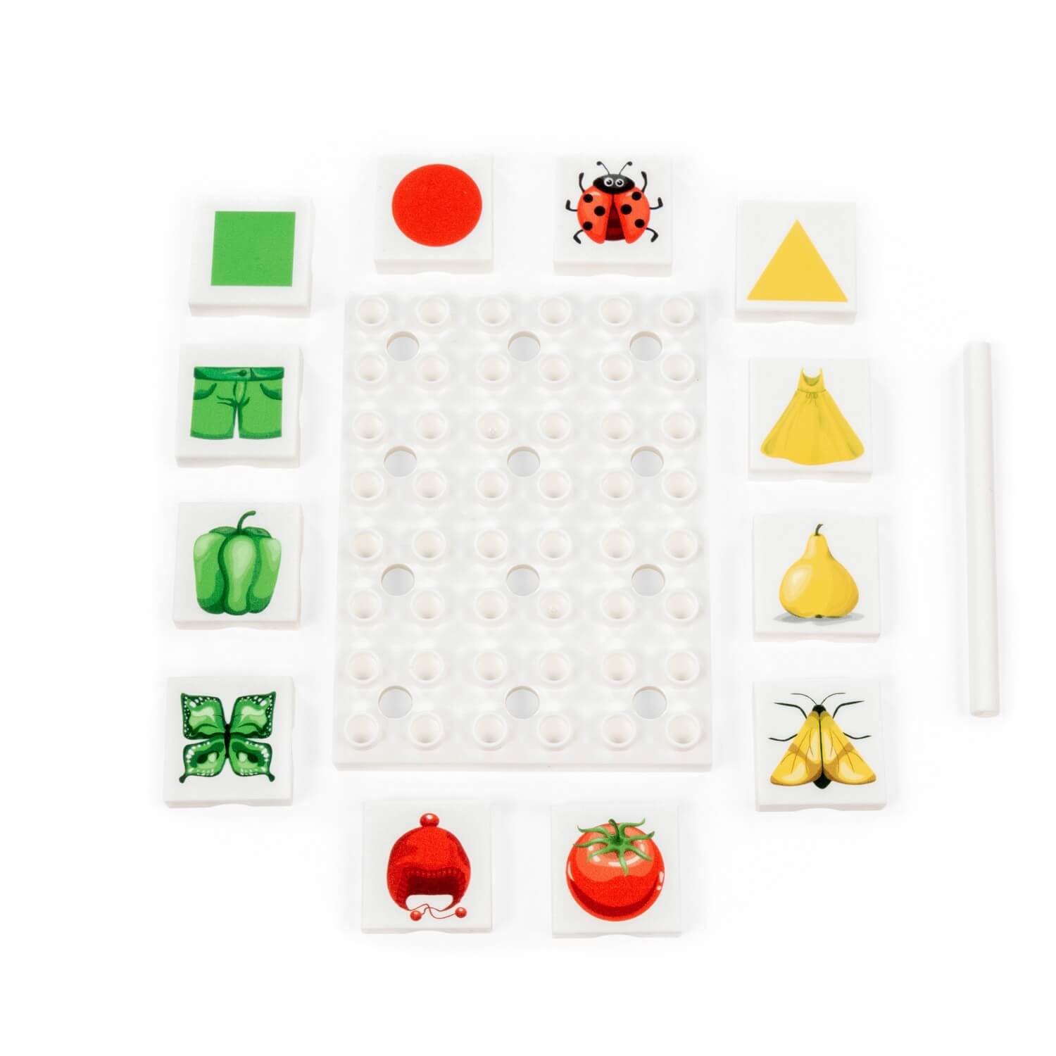 Łamigłówka, układanka logiczna "Skojarzenia. Kolory i kształty" Łamigłówka, układanka logiczna "Skojarzenia. Kolory i kształty" Ref. 31420 - photo #4