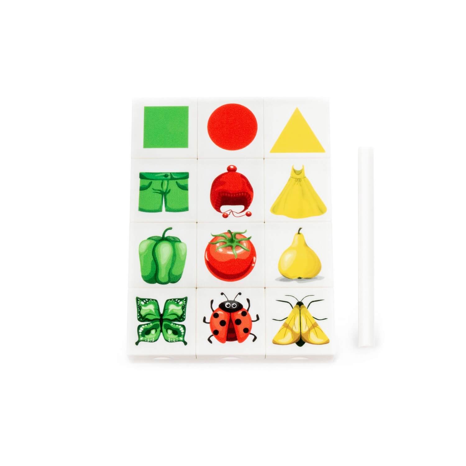 Łamigłówka, układanka logiczna "Skojarzenia. Kolory i kształty" Łamigłówka, układanka logiczna "Skojarzenia. Kolory i kształty" Ref. 31420 - photo #5