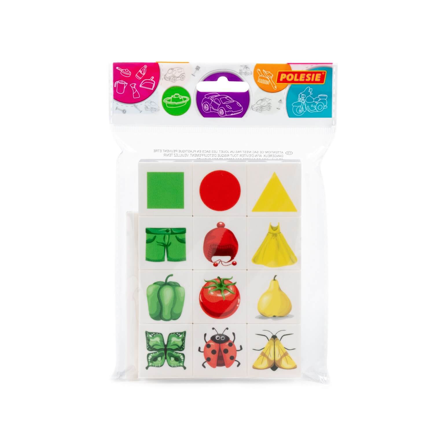 Łamigłówka, układanka logiczna "Skojarzenia. Kolory i kształty" Łamigłówka, układanka logiczna "Skojarzenia. Kolory i kształty" Ref. 31420 - photo #9