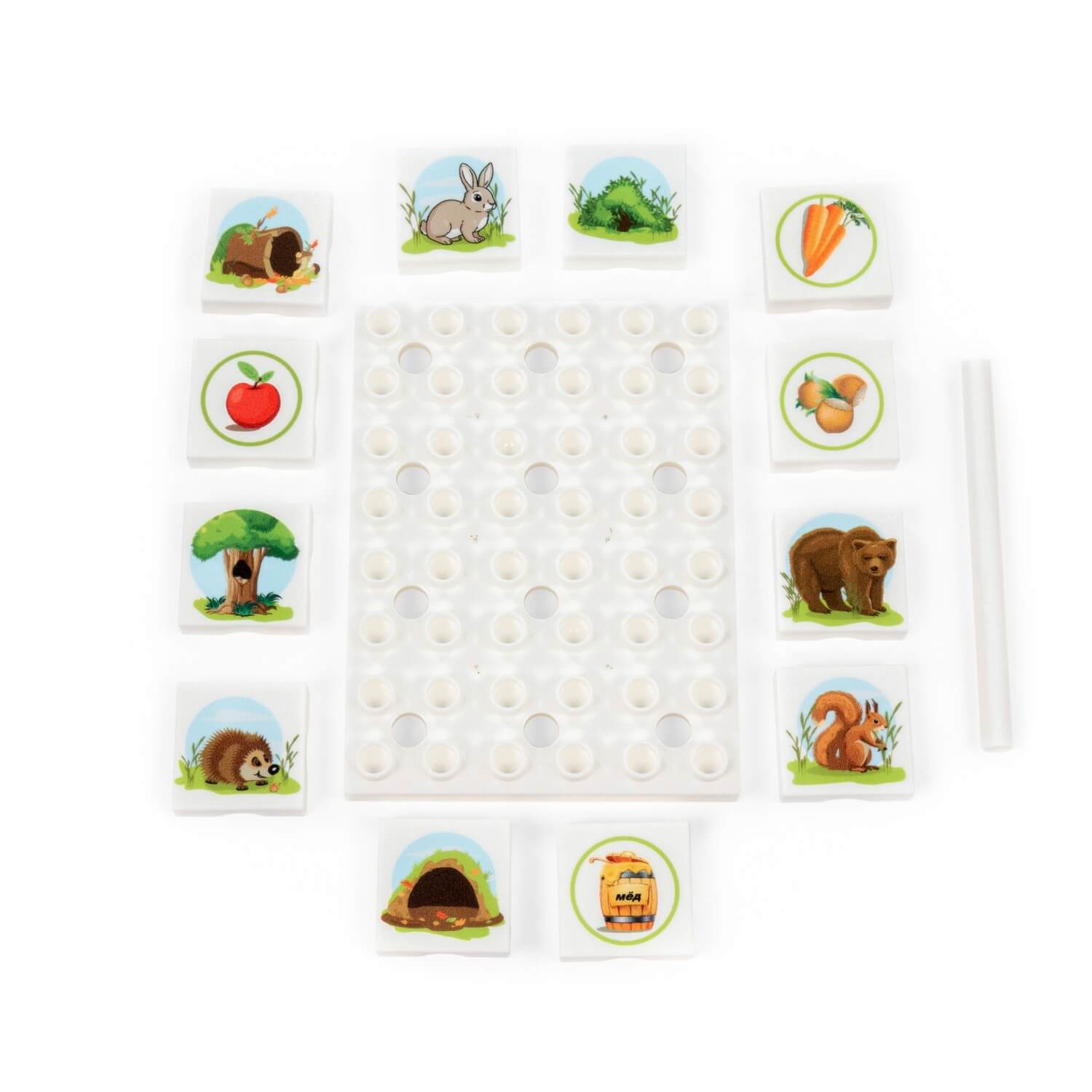 Łamigłówka, układanka logiczna "Skojarzenia. Dzikie zwierzęta" Łamigłówka, układanka logiczna "Skojarzenia. Dzikie zwierzęta" Ref. 59165 - photo #4