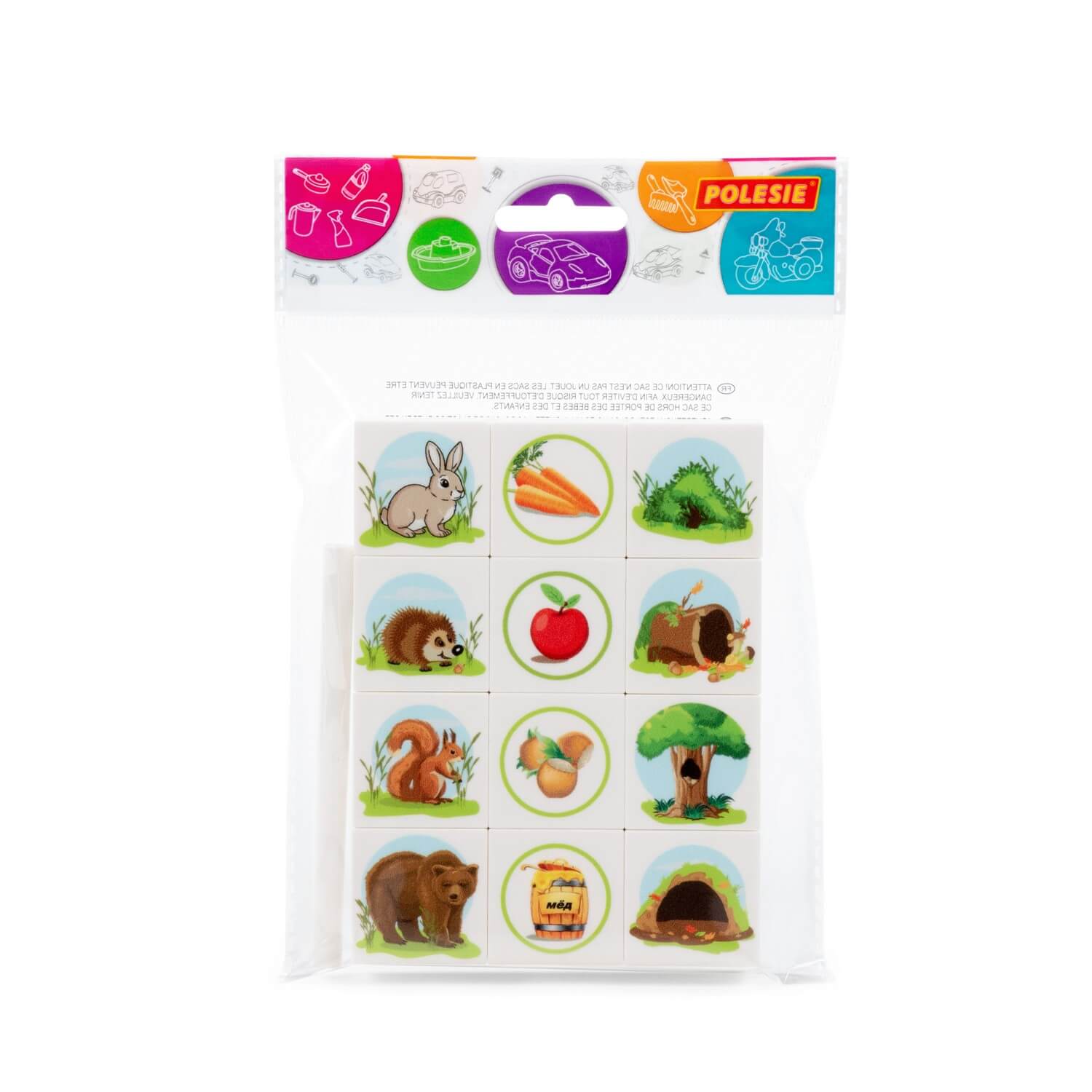 Łamigłówka, układanka logiczna "Skojarzenia. Dzikie zwierzęta" Łamigłówka, układanka logiczna "Skojarzenia. Dzikie zwierzęta" Ref. 59165 - photo #9