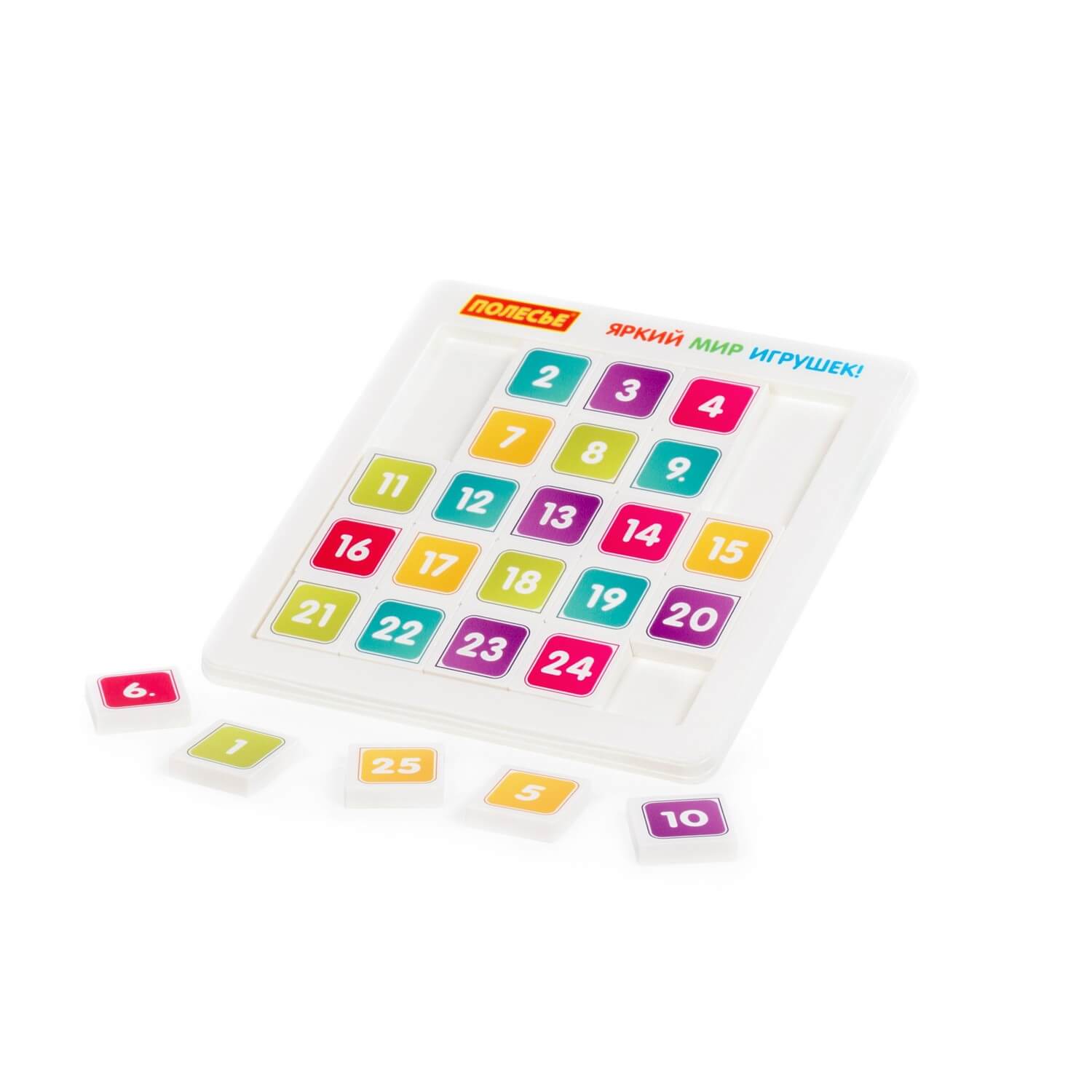 Łamigłówka, układanka logiczna "Cyfry" (25 elementów) (w woreczku) Łamigłówka, układanka logiczna "Cyfry" (25 elementów) (w woreczku) Ref. 86390 - photo #1