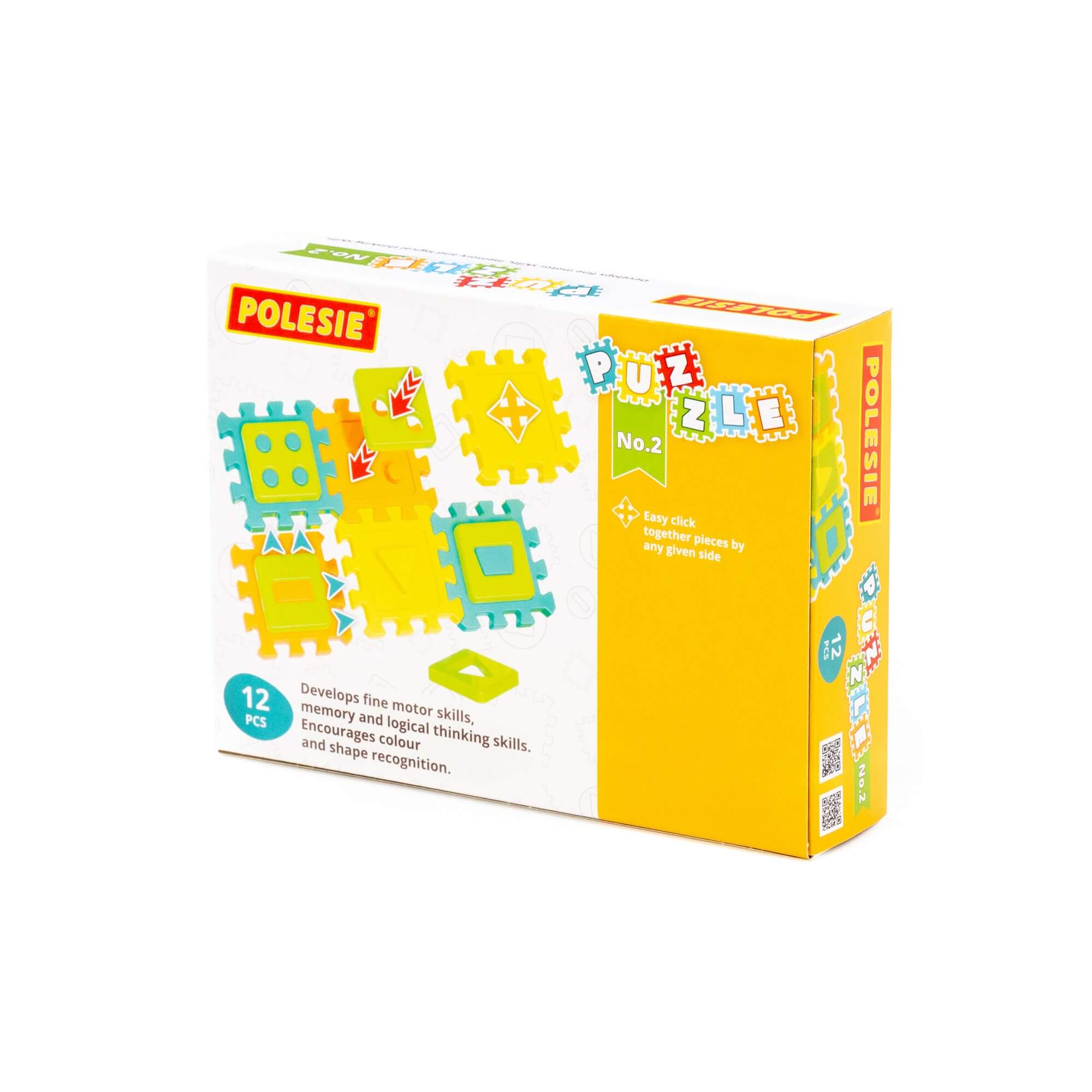 Zabawka edukacyjna "Puzzle" Nr2 (12 elementów) (w pudełku) Ref. 91413 - photo #17