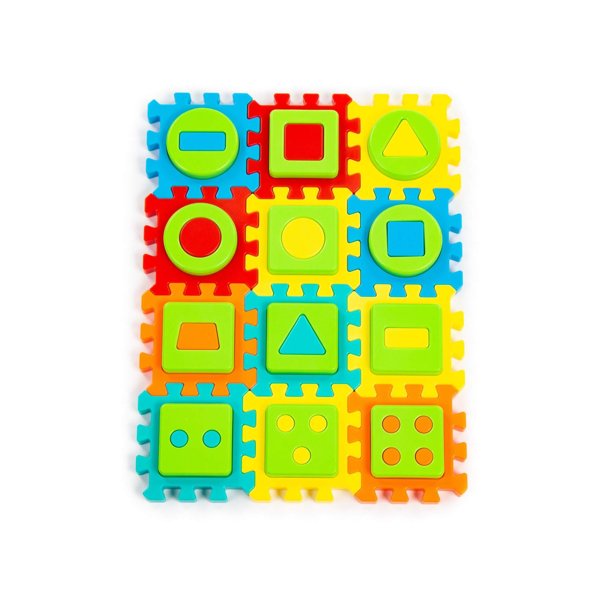 Zabawka edukacyjna "Puzzle" Nr3 (24 elementów) (w pudełku) Ref. 91475 - photo #17