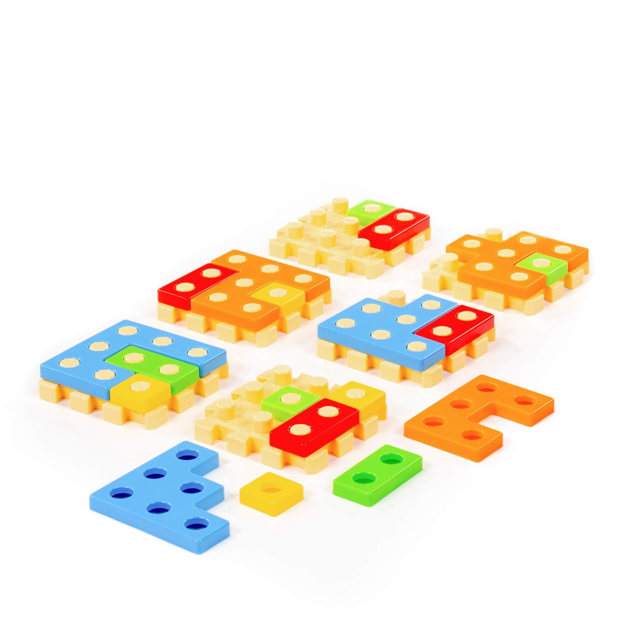 Zabawka edukacyjna "Ułóż puzzle" Nr 2 (25 elementów) (w woreczku) artykuł 93943 - fota #3