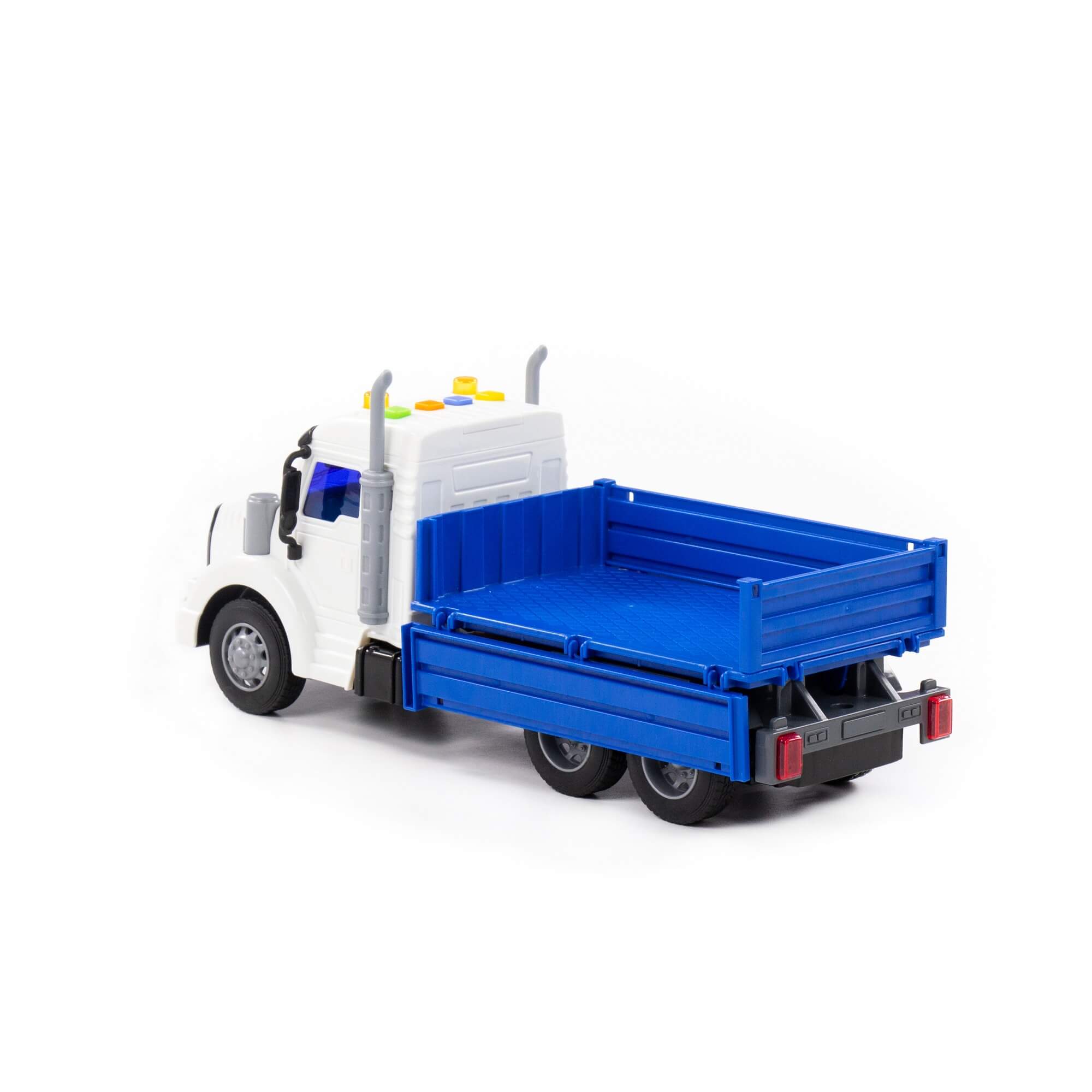 "Profi", samochód burtowy inercyjny (ze światłem i dźwiękiem) (niebieski) (w pudełku) Ref. 91680 - photo #3