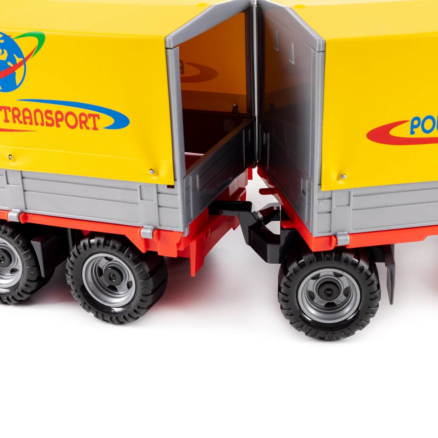 "Majk", samochód z plandeką z przyczepą (w pudełku) Ref. 55576 - photo #8