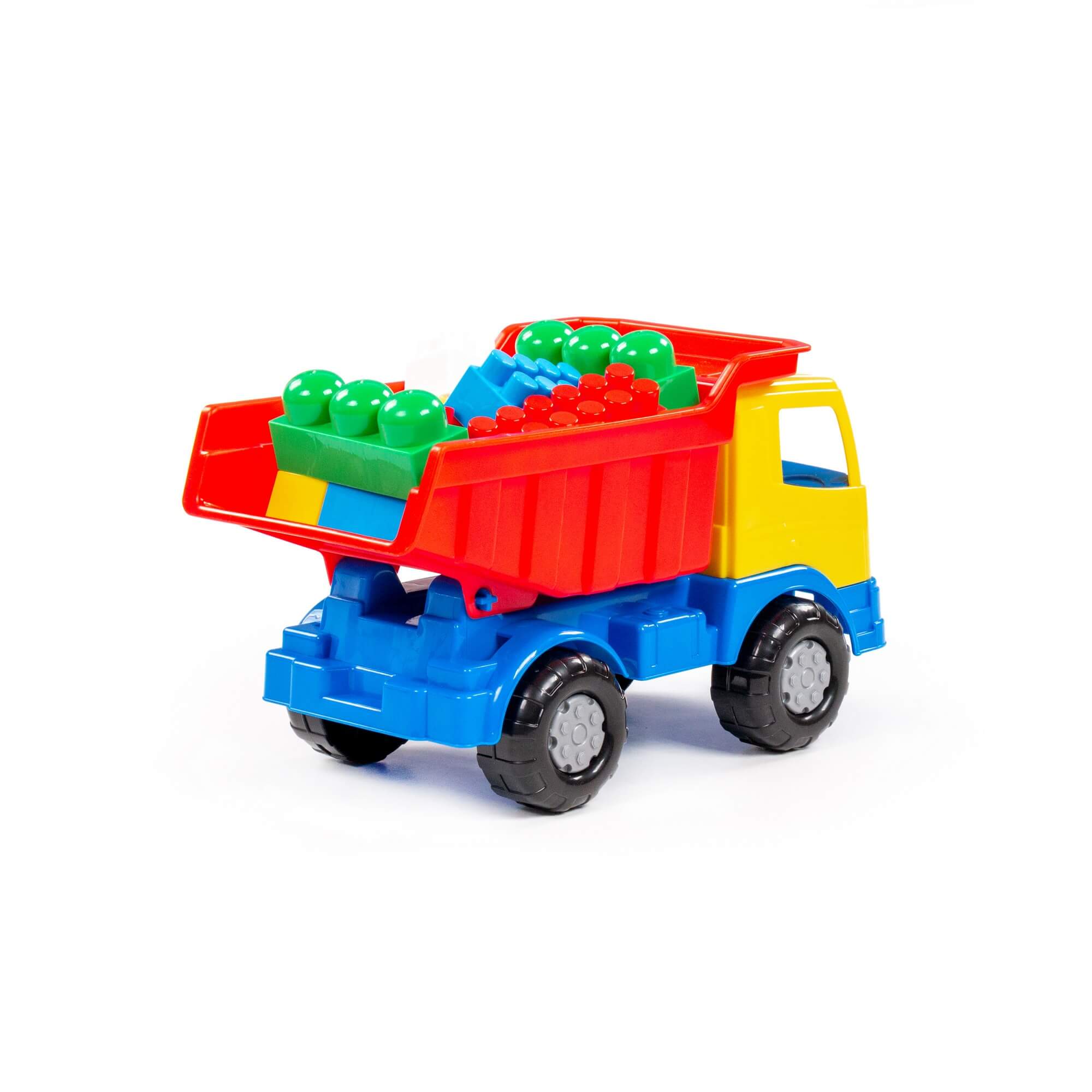 Zestaw Nr186: "Miraż", samochód-wywrotka + Klocki "Super-mix" (18 elem.) Zestaw Nr186: "Miraż", samochód-wywrotka + Klocki "Super-mix" (18 elem.) Ref. 24170 - photo #4