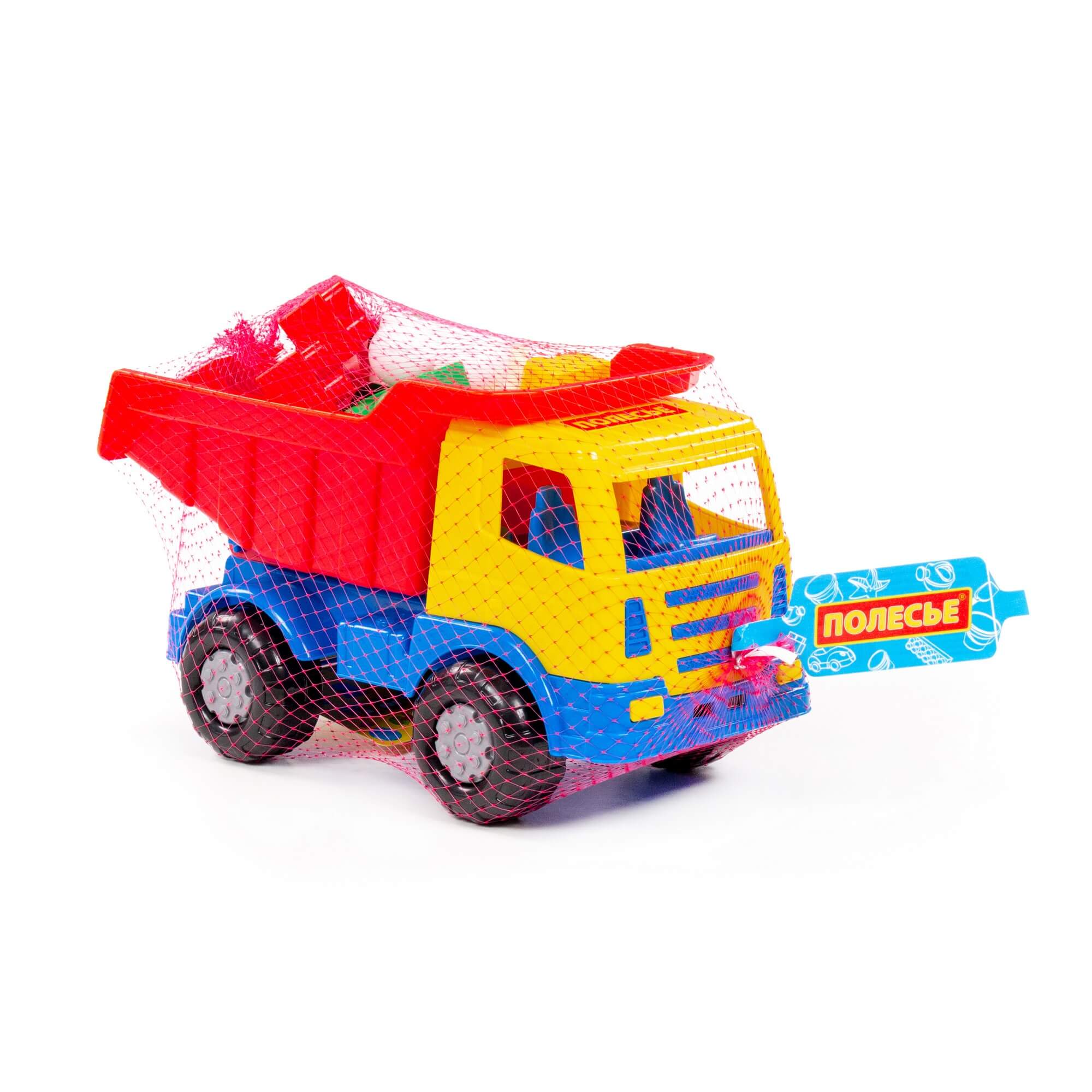 Zestaw Nr186: "Miraż", samochód-wywrotka + Klocki "Super-mix" (18 elem.) Zestaw Nr186: "Miraż", samochód-wywrotka + Klocki "Super-mix" (18 elem.) Ref. 24170 - photo #6