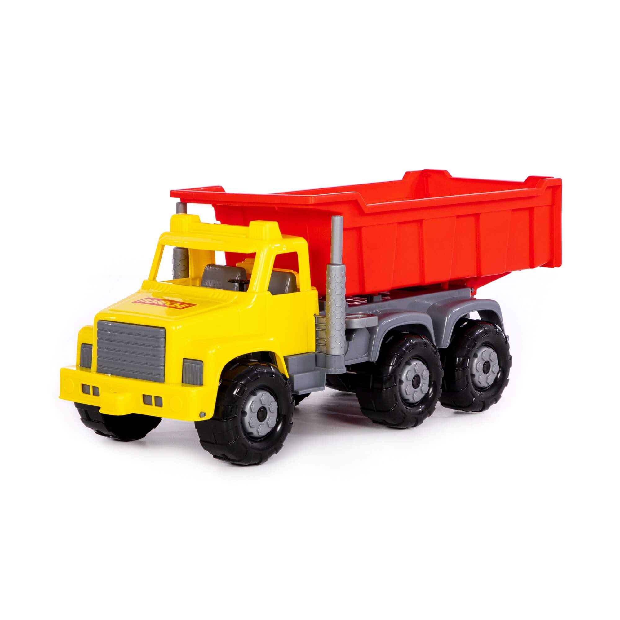 "SuperGigant", samochód-wywrotka (żółto-czerwony) "SuperGigant", samochód-wywrotka (żółto-czerwony) Ref. 28000 - photo #1