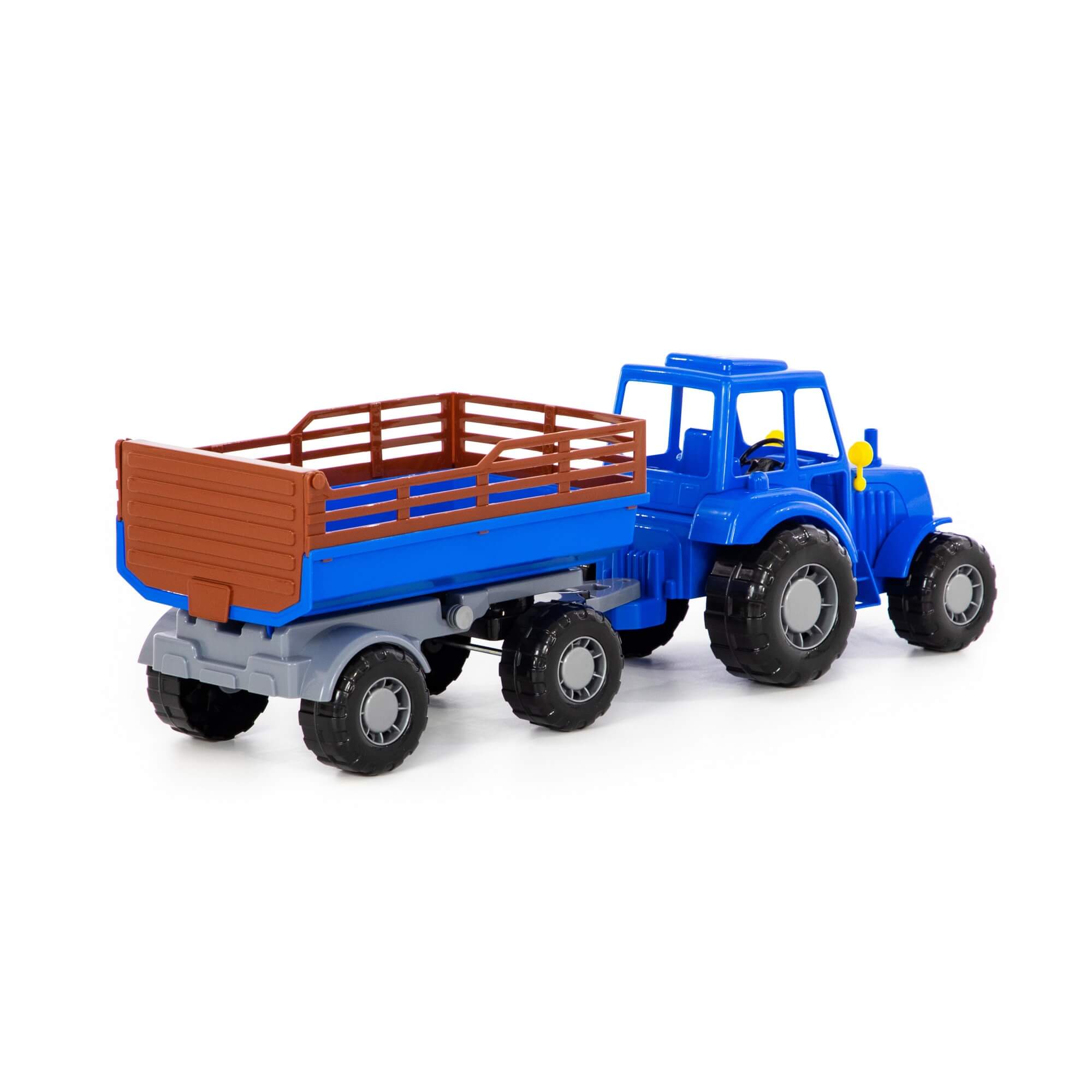 Traktor "Altaj" (niebieski) z przyczepą Nr2 (w siatce) Ref. 57437 - photo #4