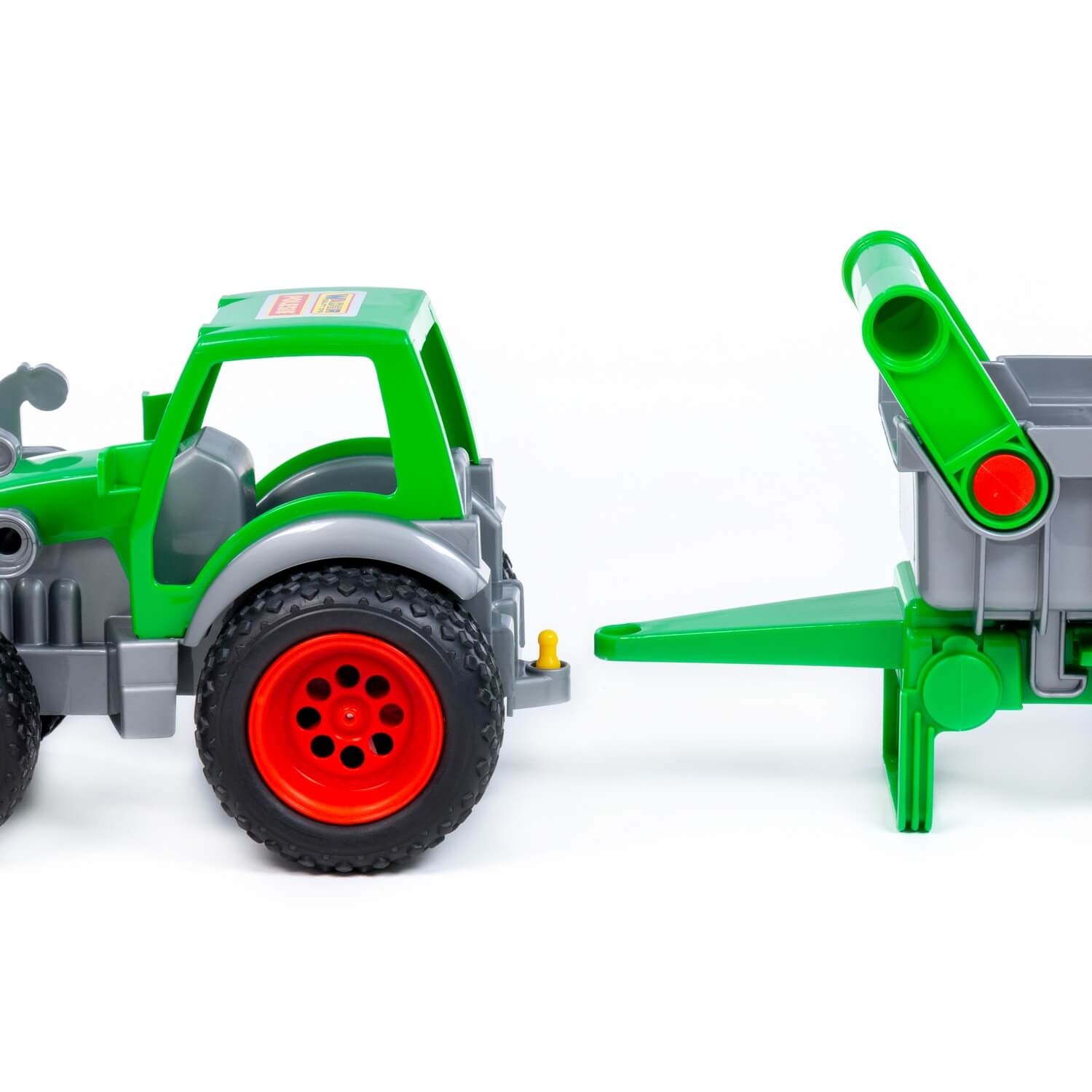 "Farmer-technik", traktor-ładowarka z naczepą (w siatce) "Farmer-technik", traktor-ładowarka z naczepą (w siatce) Ref. 8718 - photo #13