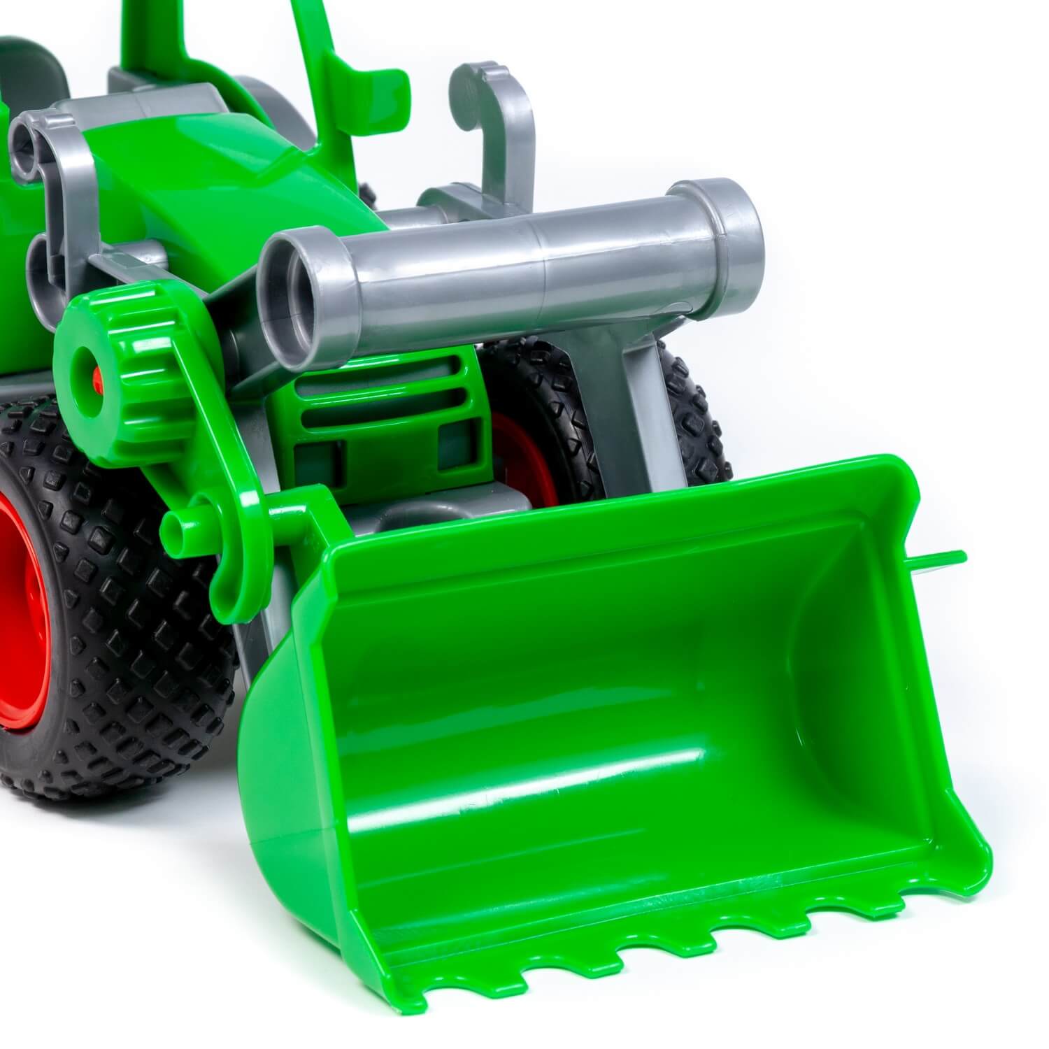 "Farmer-technik", traktor-ładowarka z naczepą (w siatce) "Farmer-technik", traktor-ładowarka z naczepą (w siatce) Ref. 8718 - photo #20