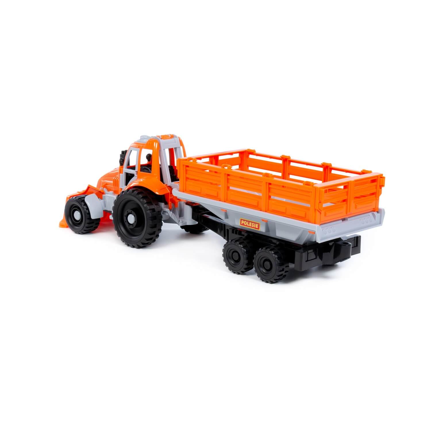 Traktor z równiarką i naczepą Traktor z równiarką i naczepą Ref. 28731 - photo #3