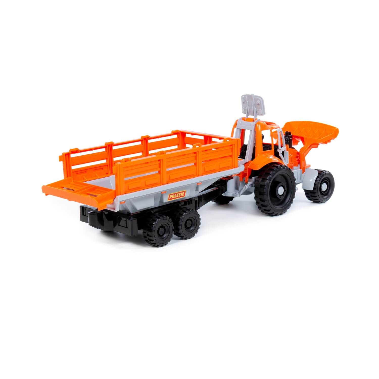 Traktor z równiarką i naczepą Traktor z równiarką i naczepą Ref. 28731 - photo #4