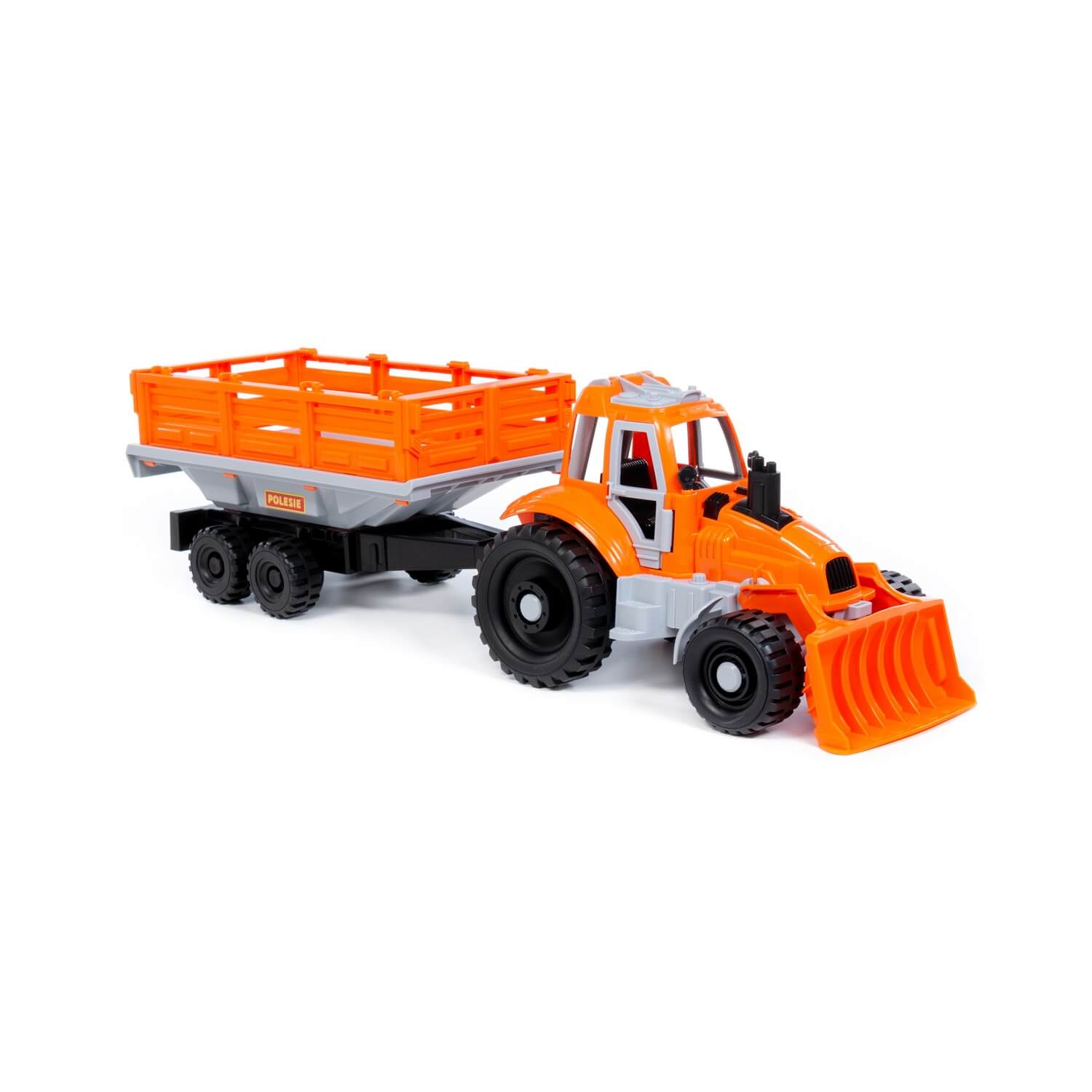 Traktor z równiarką i naczepą Traktor z równiarką i naczepą Ref. 28731 - photo #5