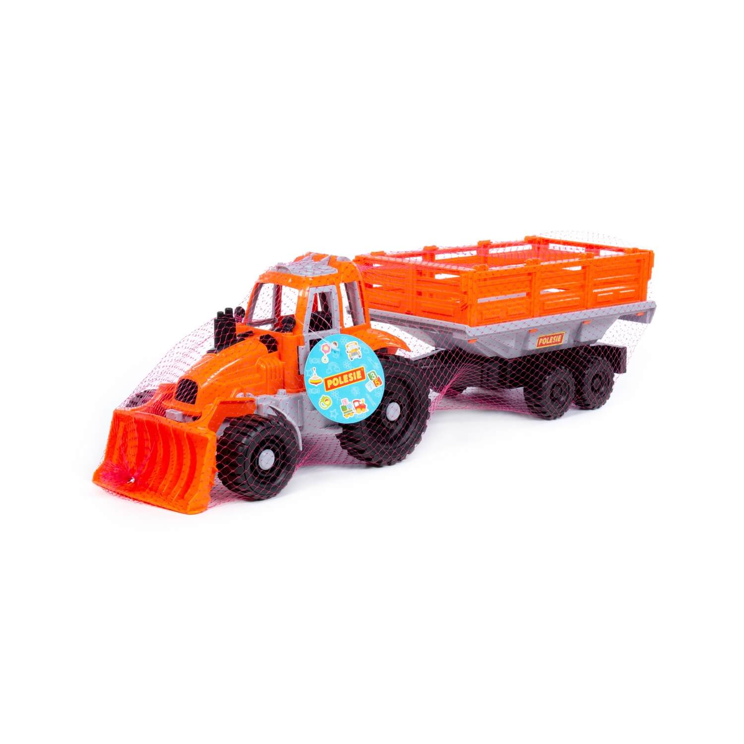 Traktor z równiarką i naczepą Traktor z równiarką i naczepą Ref. 28731 - photo #6