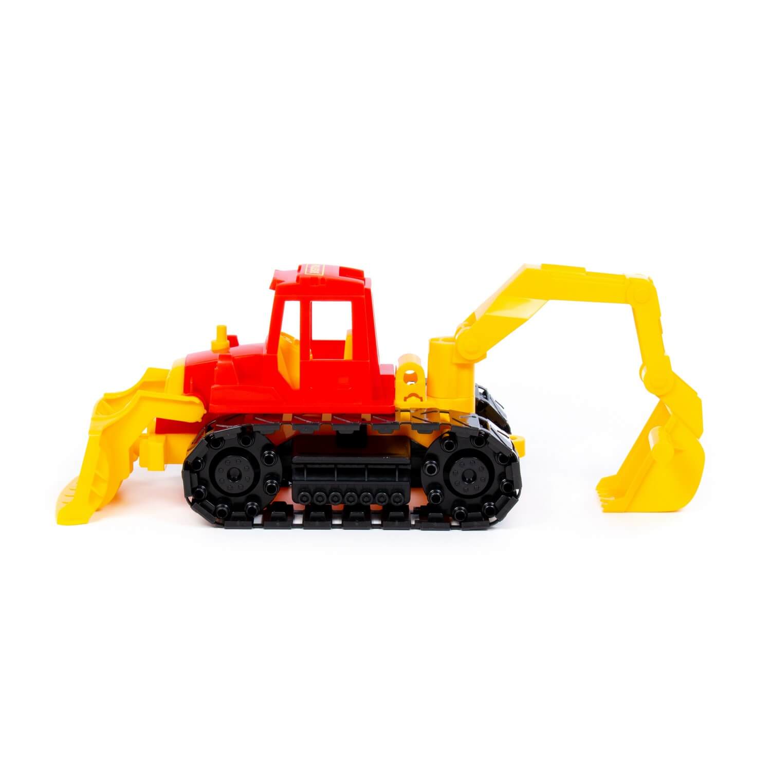 Traktor gąsienicowy z równiarką i łyżką Traktor gąsienicowy z równiarką i łyżką Ref. 29523 - photo #2