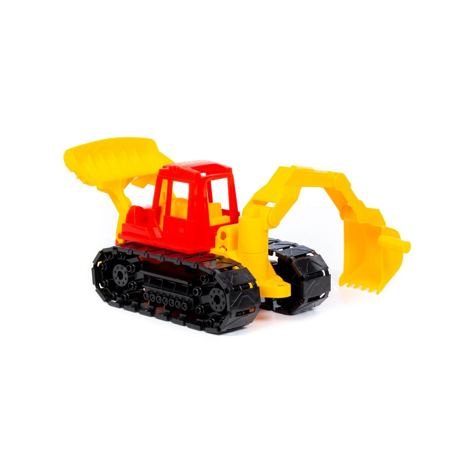 Traktor gąsienicowy z równiarką i łyżką Traktor gąsienicowy z równiarką i łyżką Ref. 29523 - photo #3