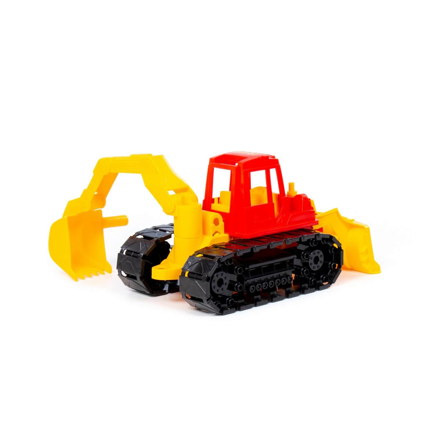 Traktor gąsienicowy z równiarką i łyżką Traktor gąsienicowy z równiarką i łyżką Ref. 29523 - photo #4