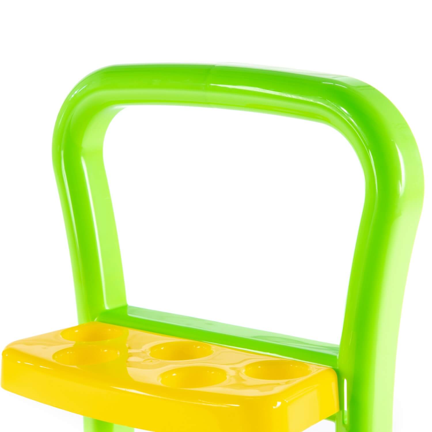 Zestaw Nr 622: wózek "Caddie", łopata Nr15, grabki Nr15, wiaderko Nr8, szufelka Nr10, grabki Nr 10, foremki (rozgwiazda Nr1 + krab Nr1 + konik morski + muszla Nr1), konewka Nr10 Ref. 67814 - photo #13